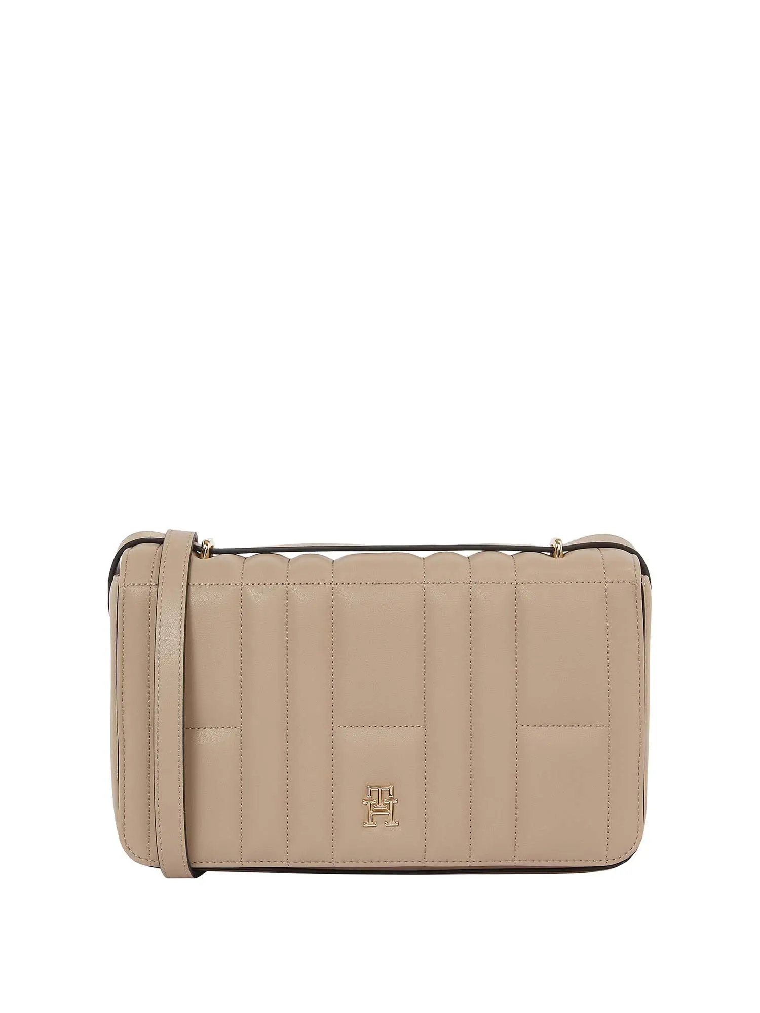 TRACOLLA DONNA - TOMMY HILFIGER - AW0AW17454 - TAUPE, UNICA