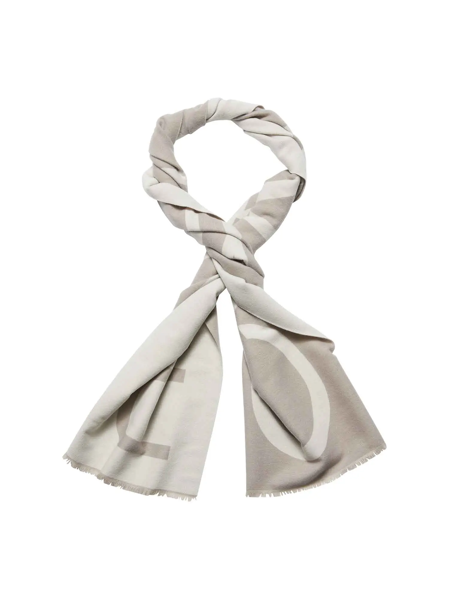 SCIARPA DONNA - CALVIN KLEIN - LV04F8051G - BIANCO SPORCO, UNICA