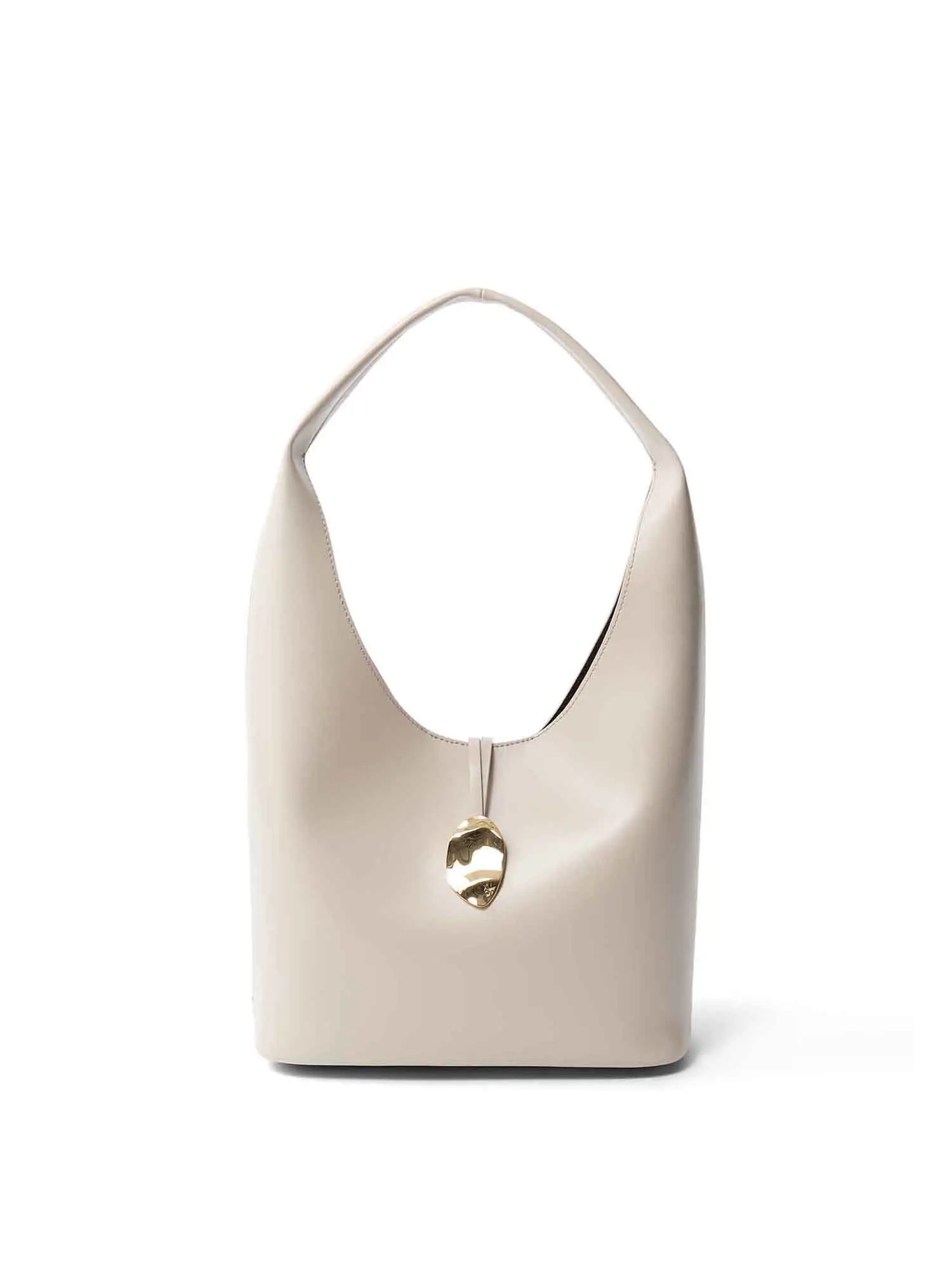 BORSA A SPALLA DONNA - CALVIN KLEIN - LV04K3176G - BIANCO SPORCO, UNICA