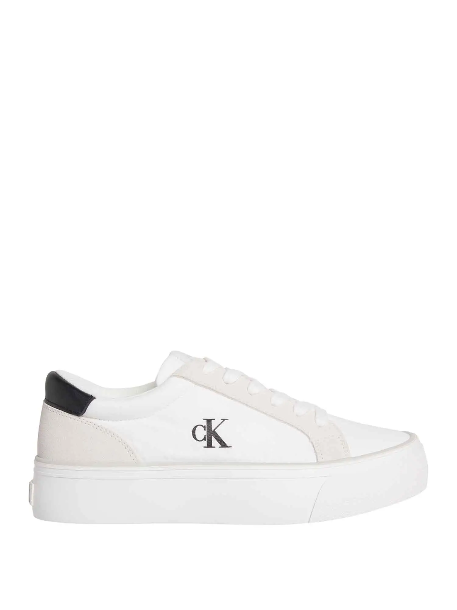 SNEAKERS DONNA - CALVIN KLEIN - YW0YW01896 - BIANCO/NERO, 41