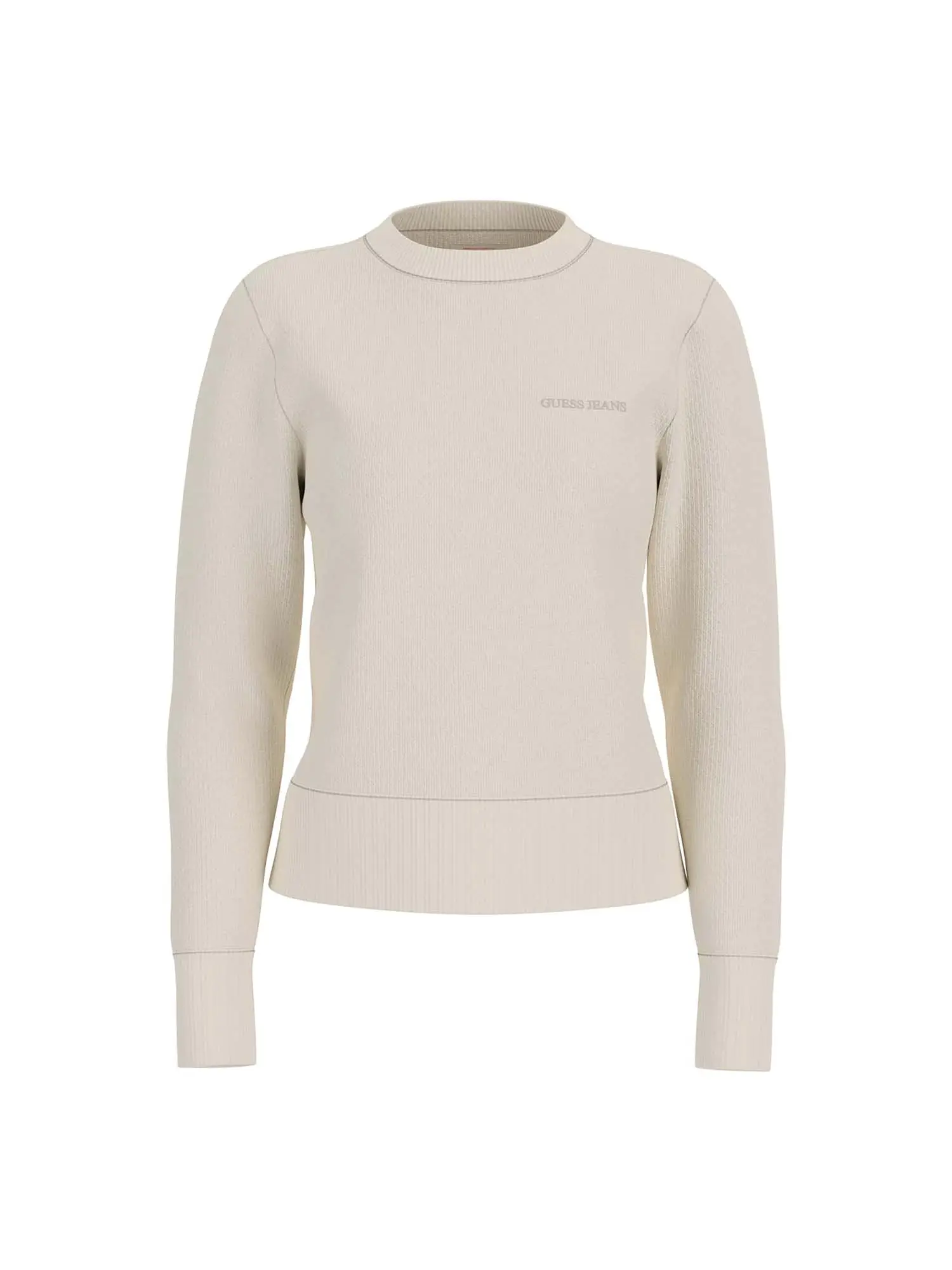 MAGLIA DONNA - GUESS JEANS - W4BR83 Z3HO2 - BIANCO, L