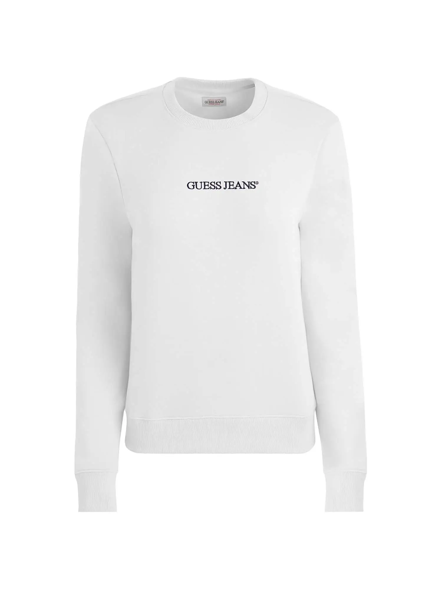 FELPA DONNA - GUESS JEANS - W4YQ10 KC811 - BIANCO, S