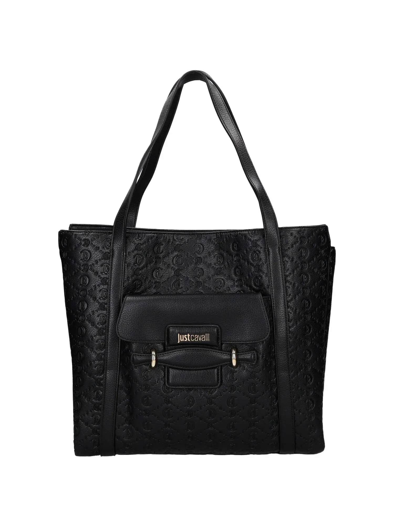 BORSA A MANO DONNA - JUST CAVALLI - 79RA4BG1 - NERO, UNICA