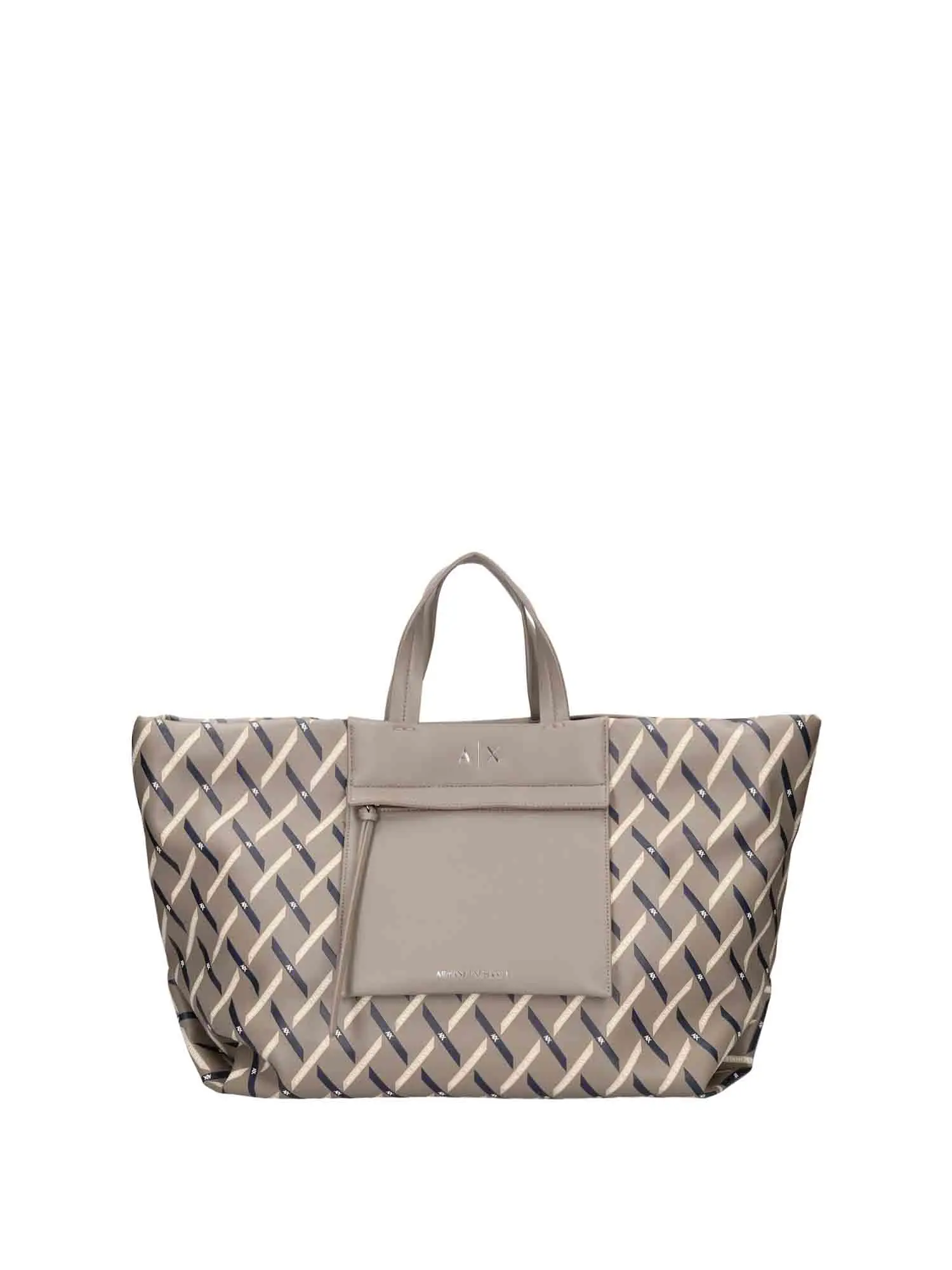 BORSA A SPALLA DONNA - ARMANI EXCHANGE - XW001548 AF17255 - MARRONE, UNICA