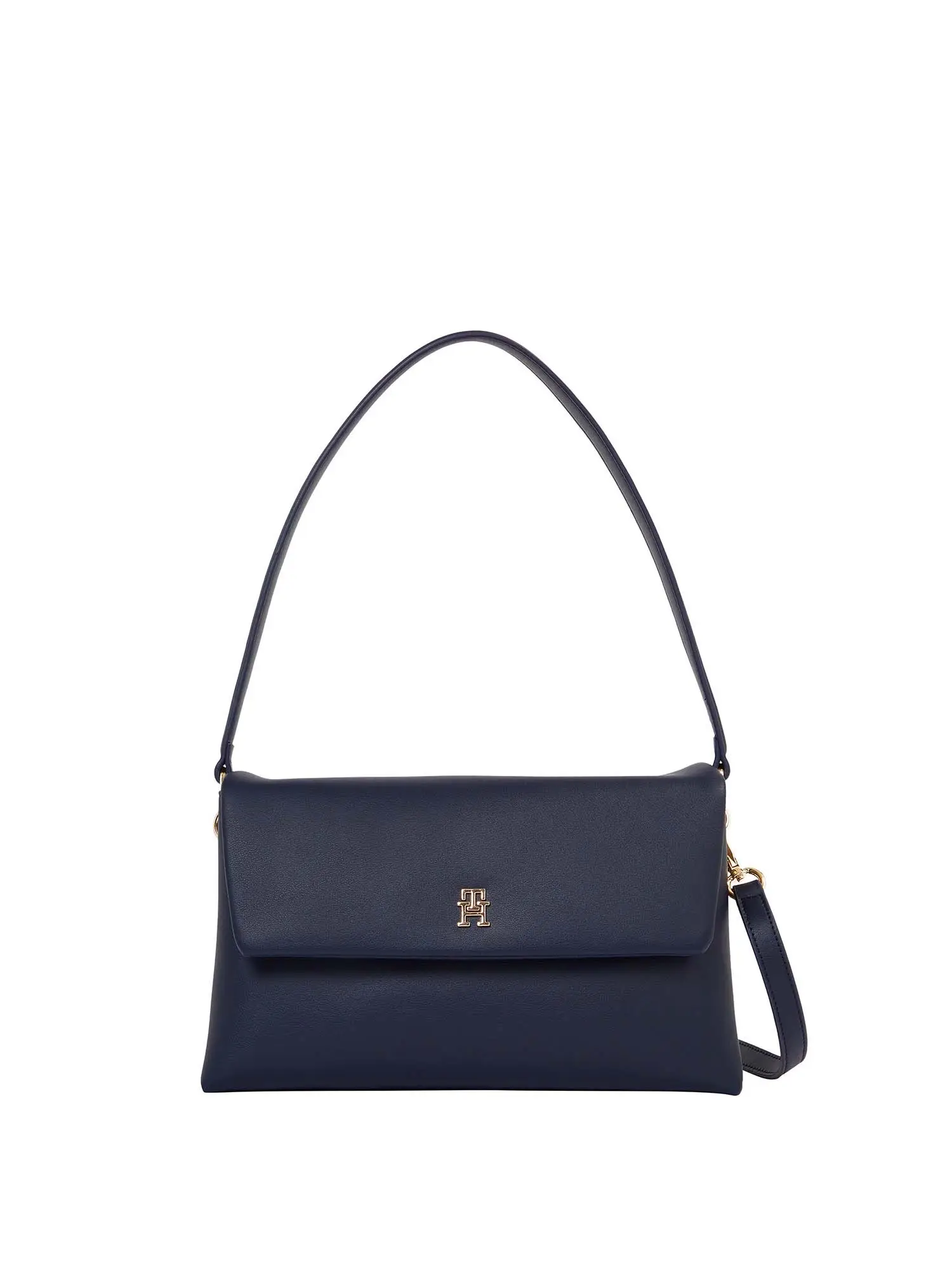 BORSA A MANO DONNA - TOMMY HILFIGER - AW0AW17695 - BLU, UNICA