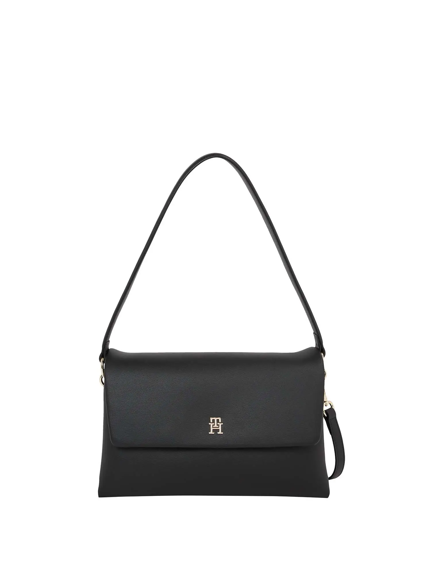 BORSA A MANO DONNA - TOMMY HILFIGER - AW0AW17695 - NERO, UNICA