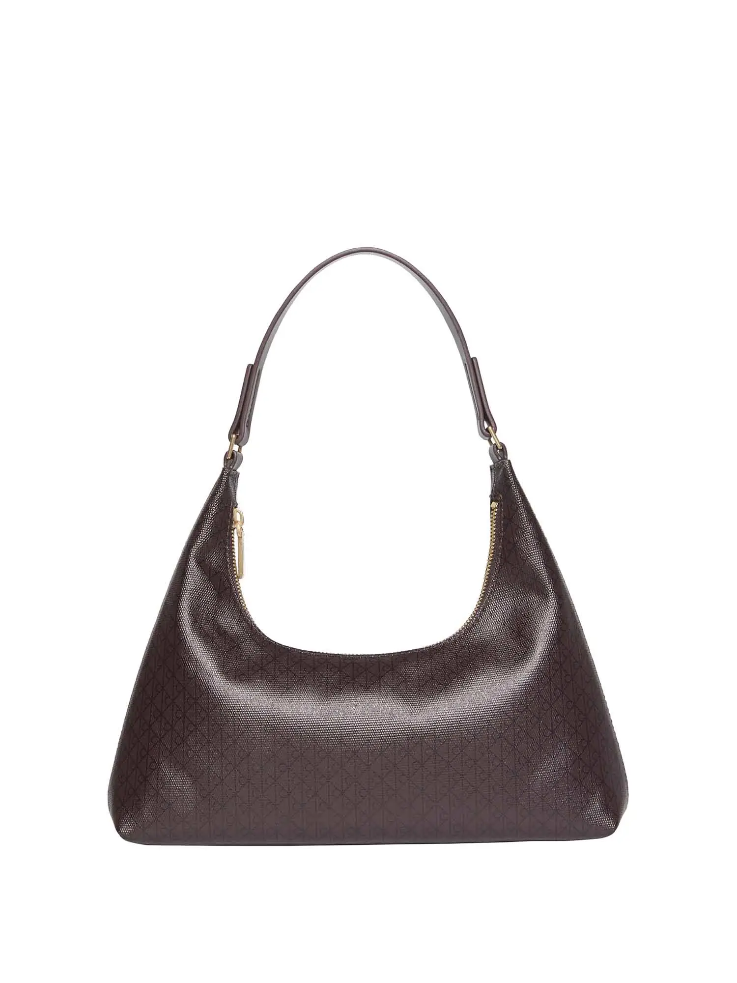 BORSA A SPALLA DONNA - CALVIN KLEIN - LV04F3298G - MARRONE, UNICA