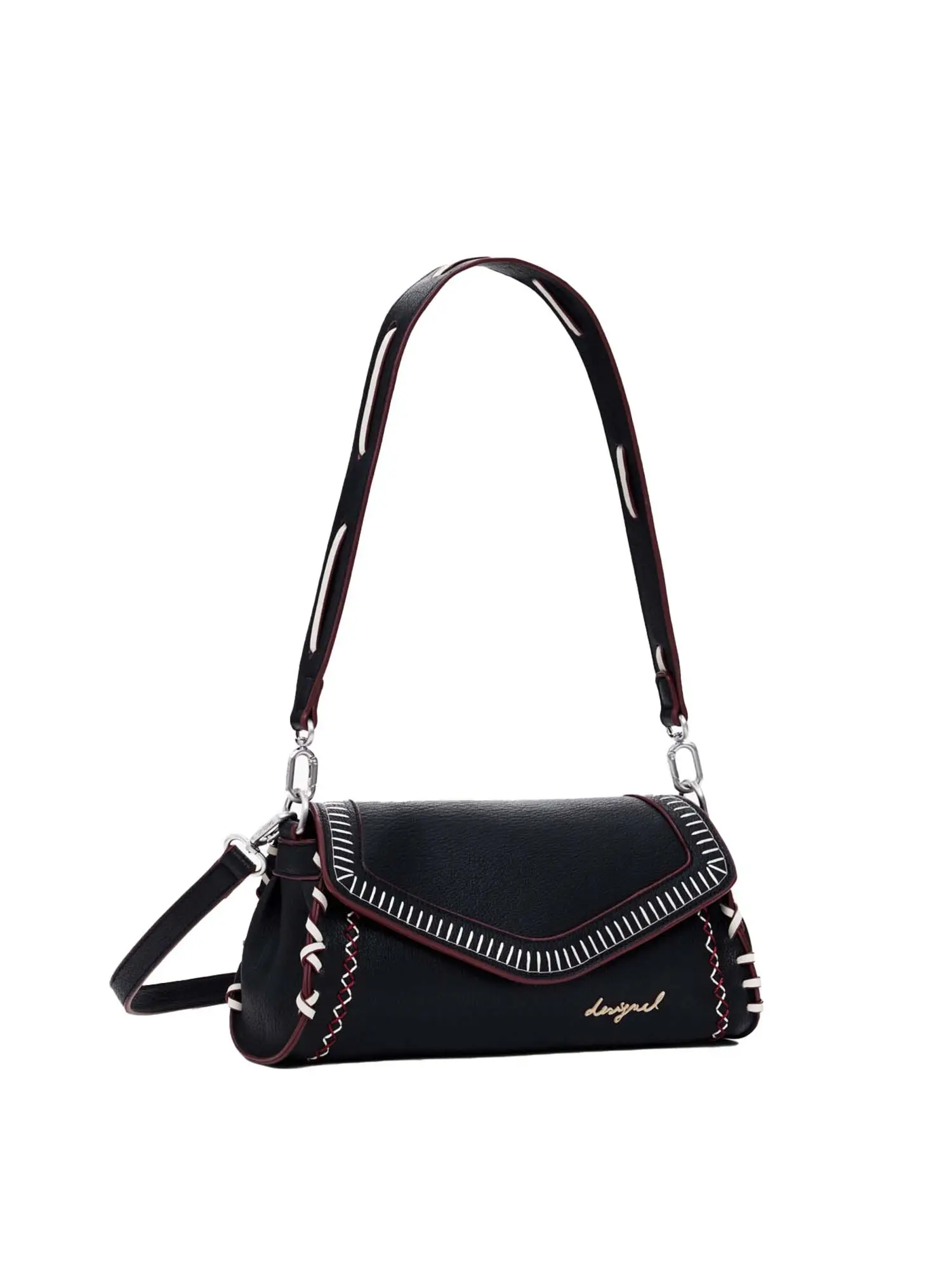 BORSA A SPALLA DONNA - DESIGUAL - 25WAXPBE - NERO, UNICA