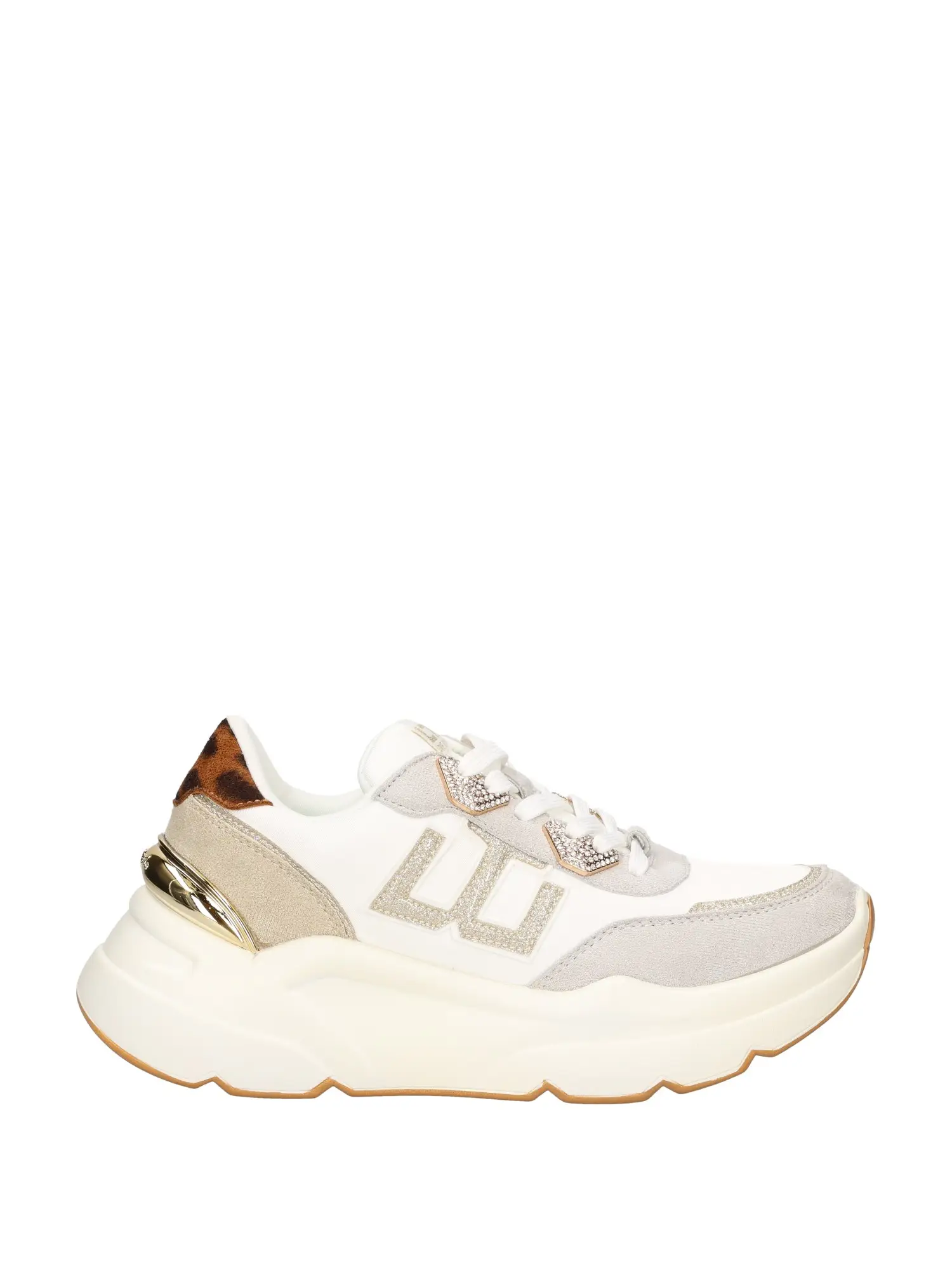 SNEAKERS DONNA - LOVE TO LOVE BY GAI MATTIOLO - 4002 - BIANCO/GRIGIO, 38