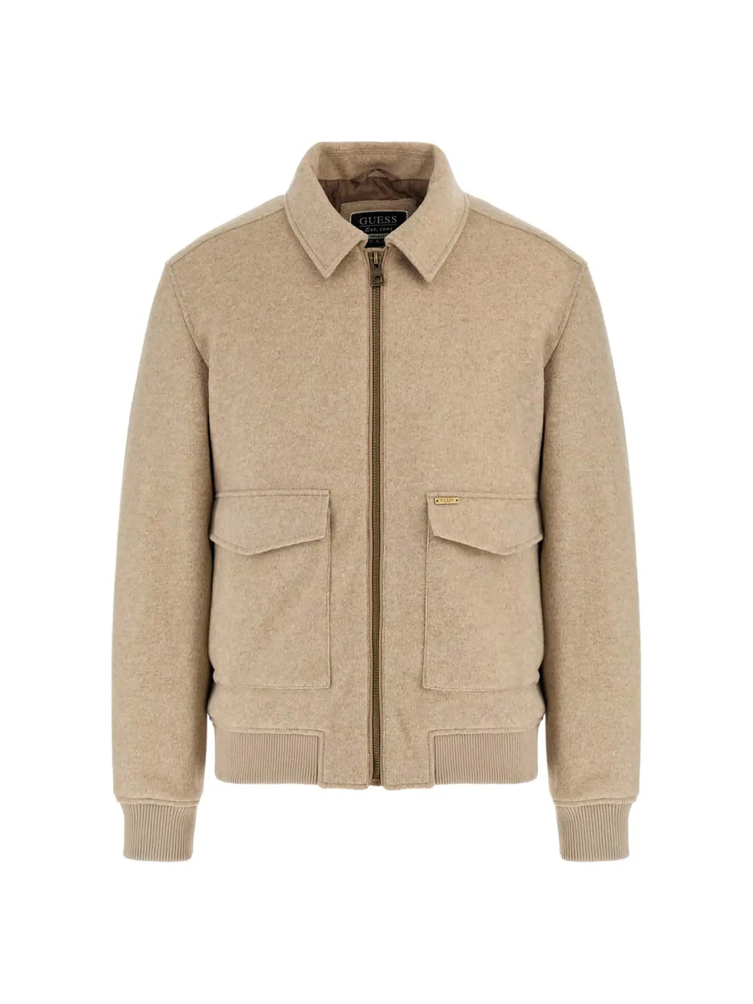 GIUBBOTTO UOMO - GUESS APPAREL - M5BL2K W0682 - MARRONE, M