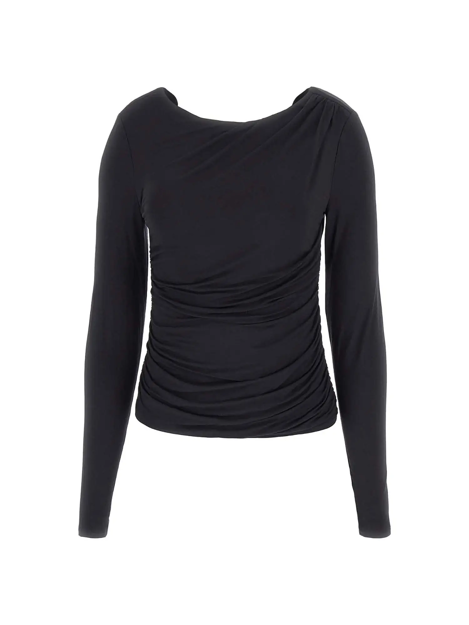 TOP DONNA - GUESS APPAREL - W5BP38 KACM2 - NERO, L