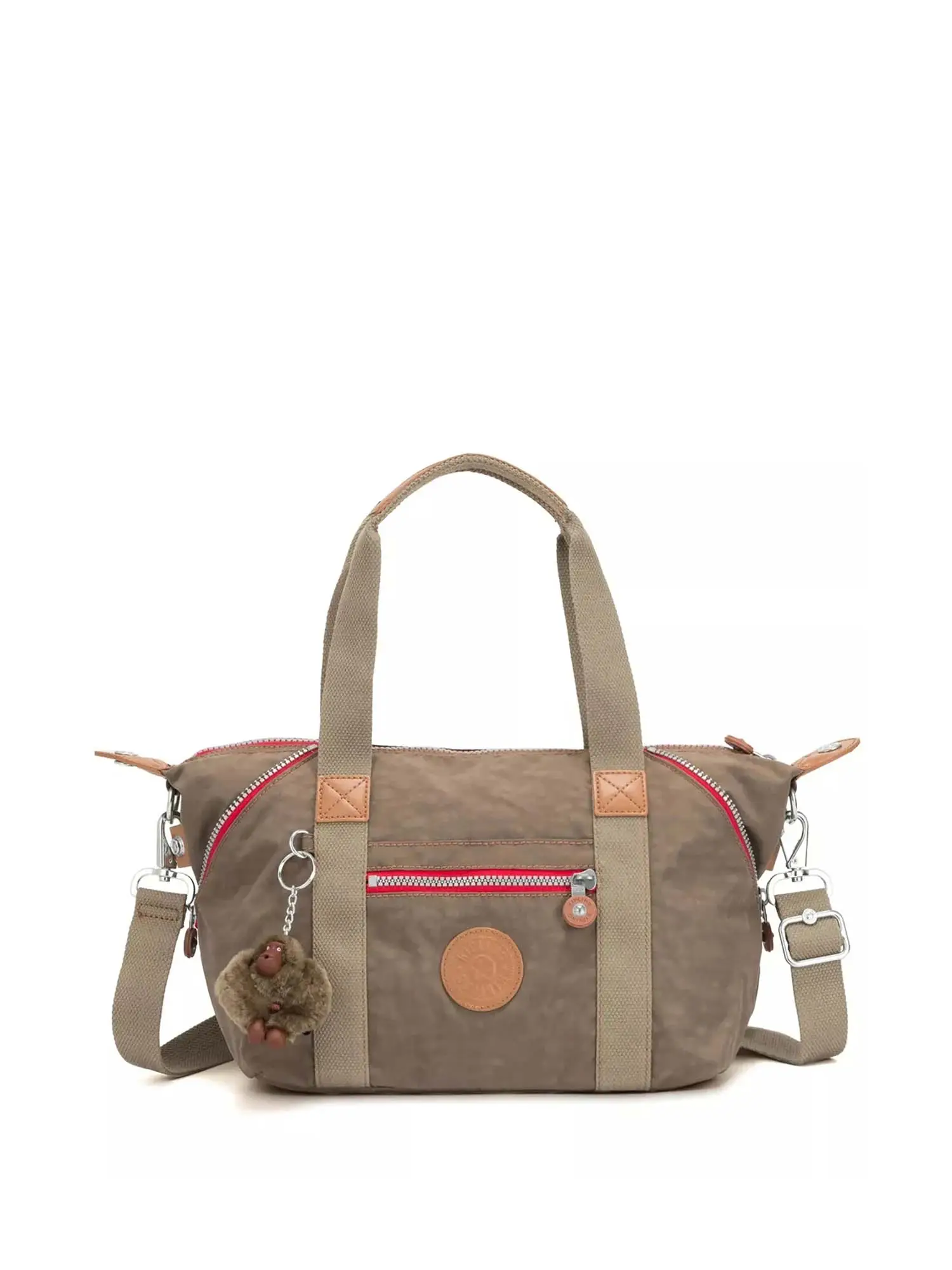 BORSA A SPALLA DONNA - KIPLING - KPK01327 - BEIGE, UNICA