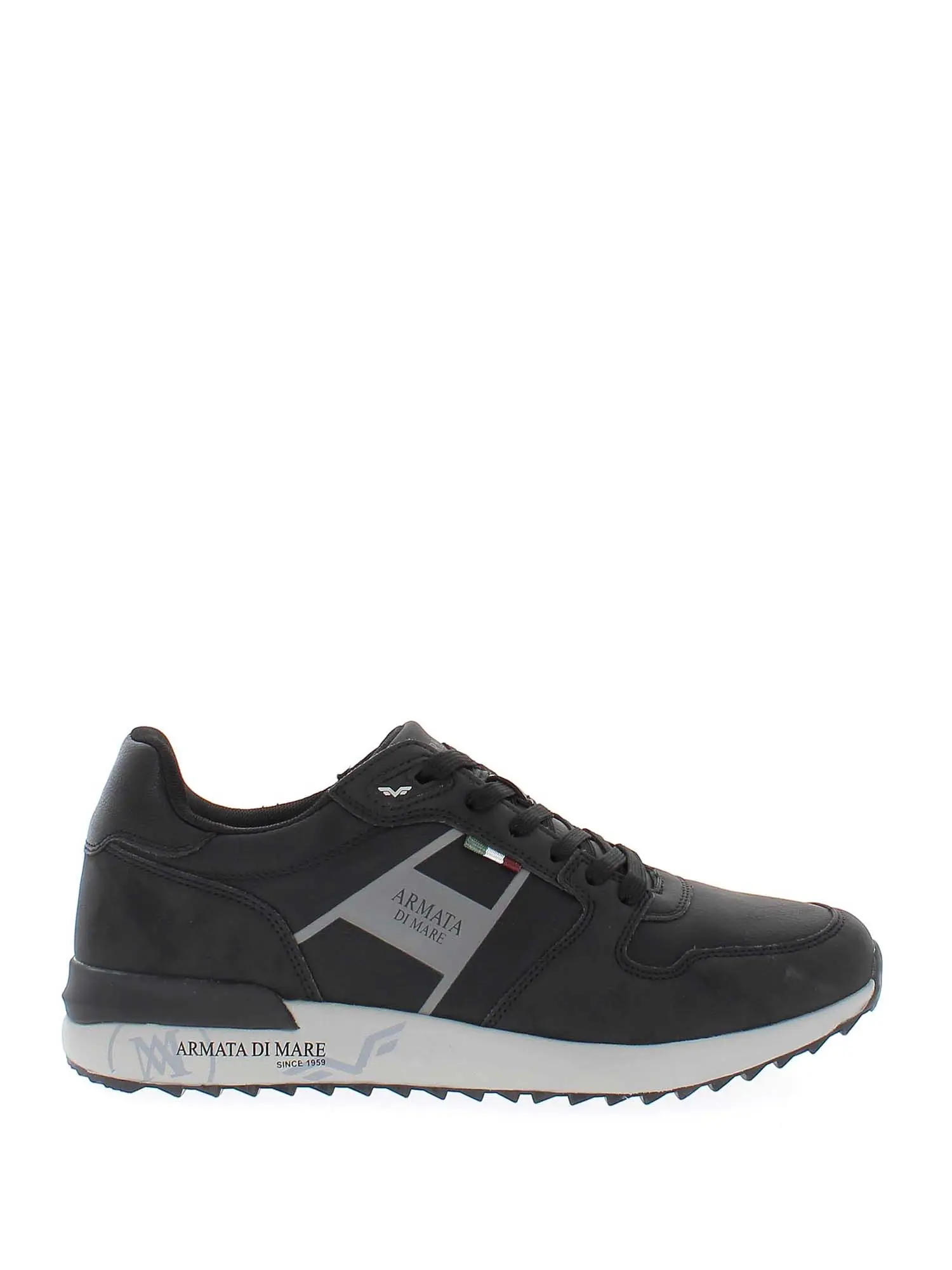 SNEAKERS UOMO - ARMATA DI MARE - AMU 2N815 - NERO, 42