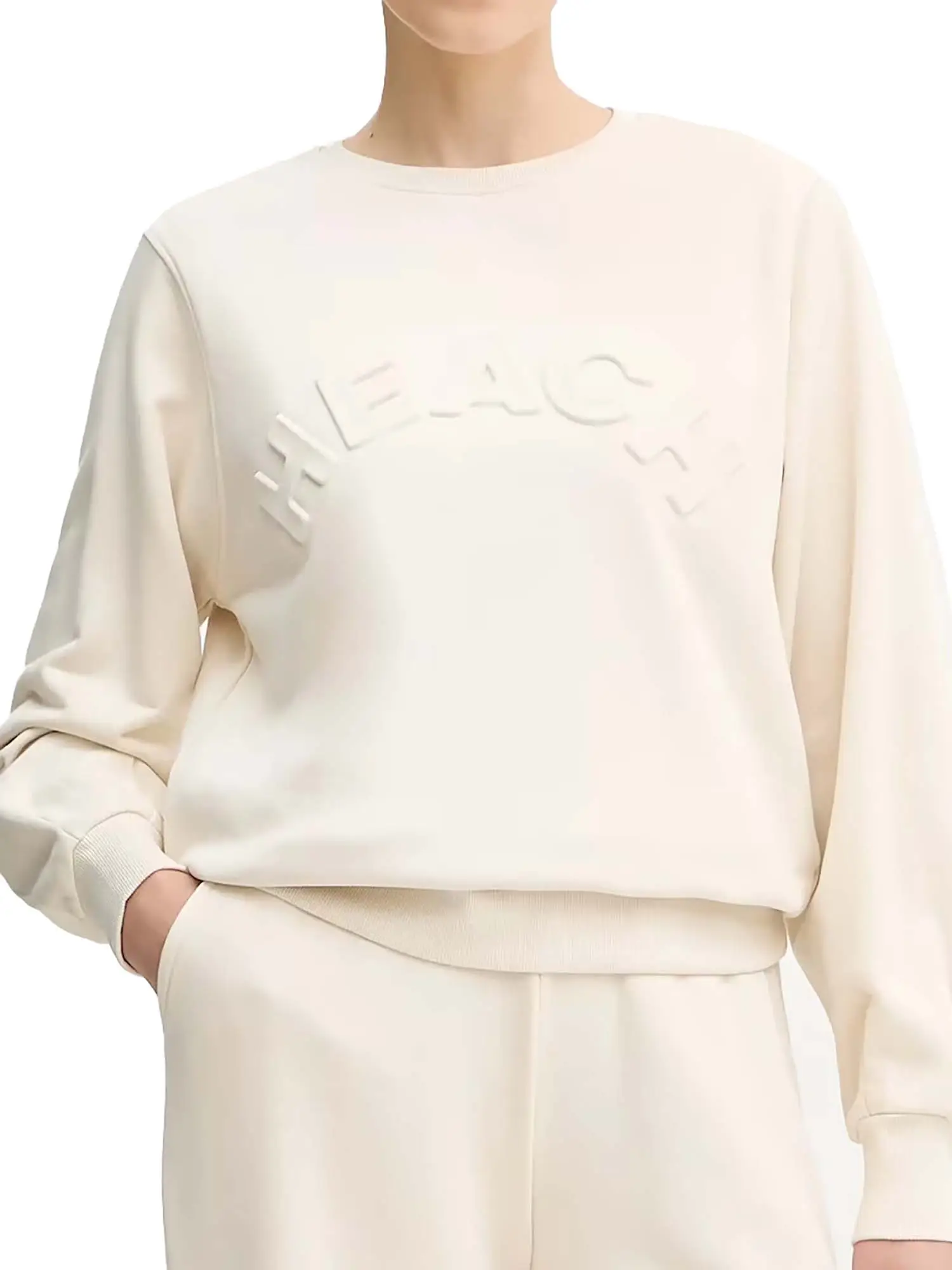 FELPA DONNA - SILVIAN HEACH - GPA25113FE - BIANCO, S