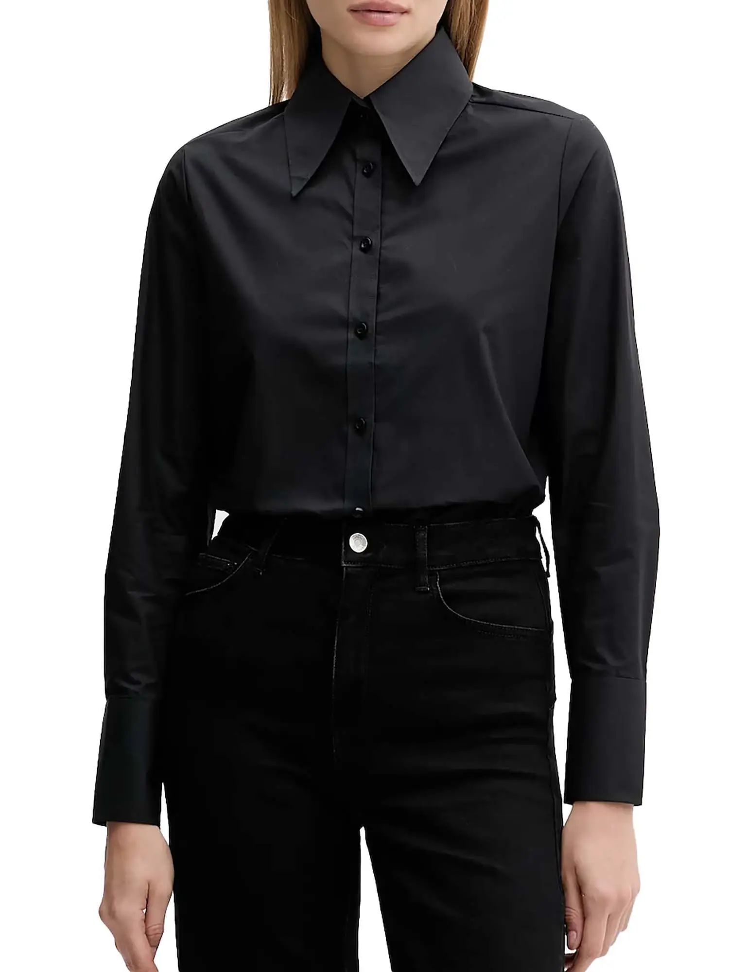 CAMICIA DONNA - SILVIAN HEACH - GPA25512CA - NERO, 38