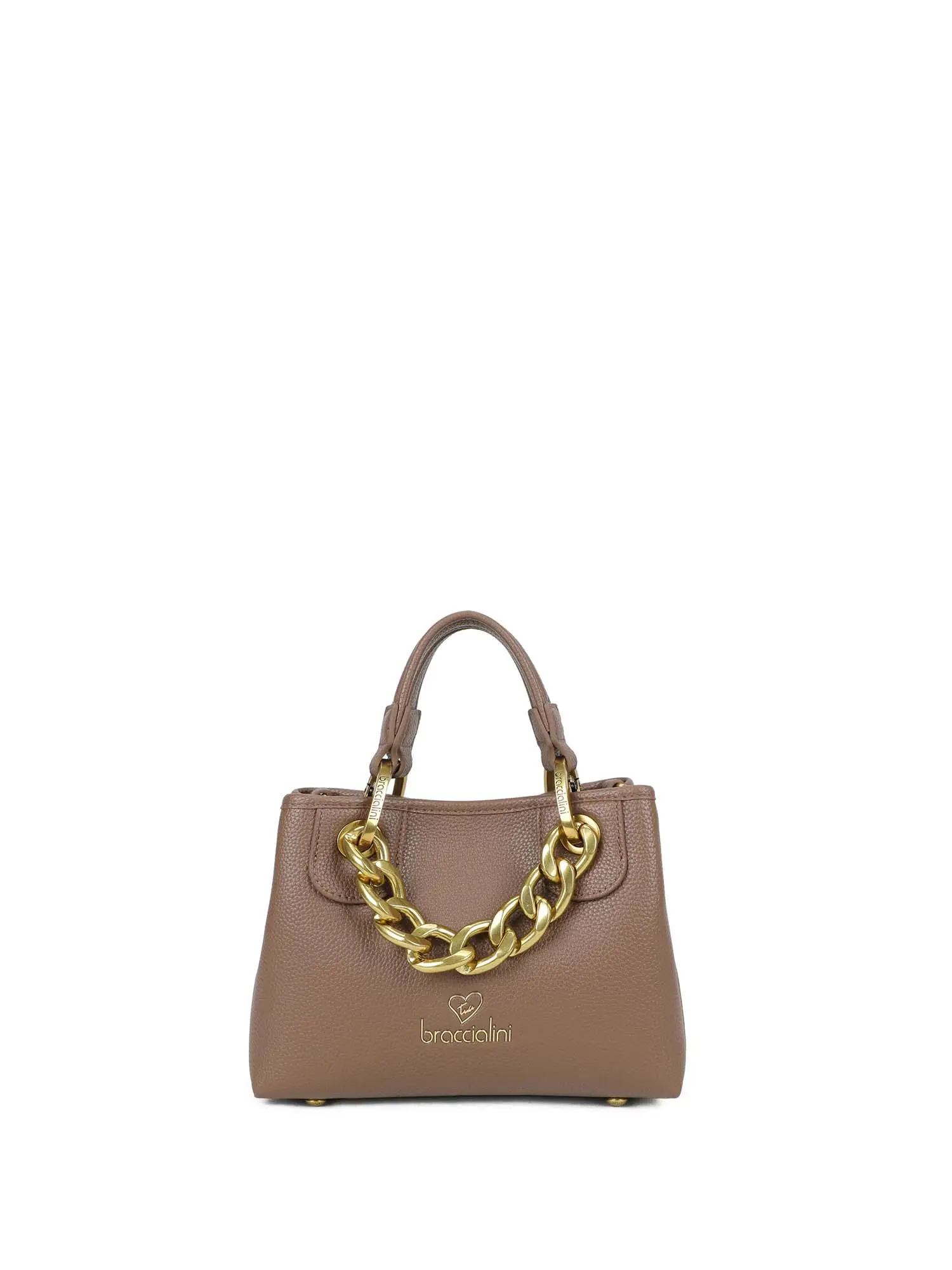 BORSA A MANO DONNA - BRACCIALINI - B18533-YY - MARRONE, UNICA