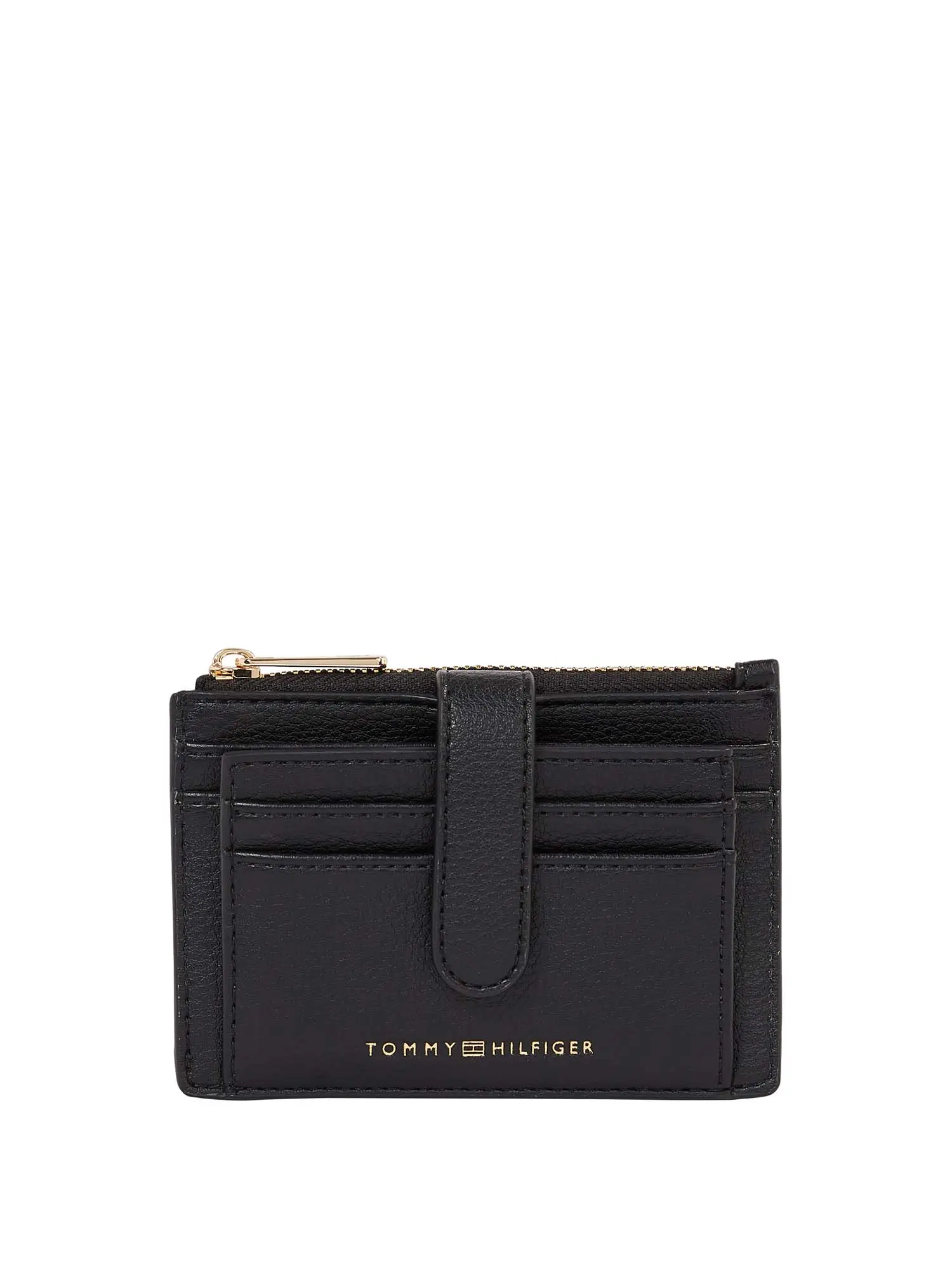 PORTAFOGLIO DONNA - TOMMY HILFIGER - AW0AW18027 - NERO, UNICA
