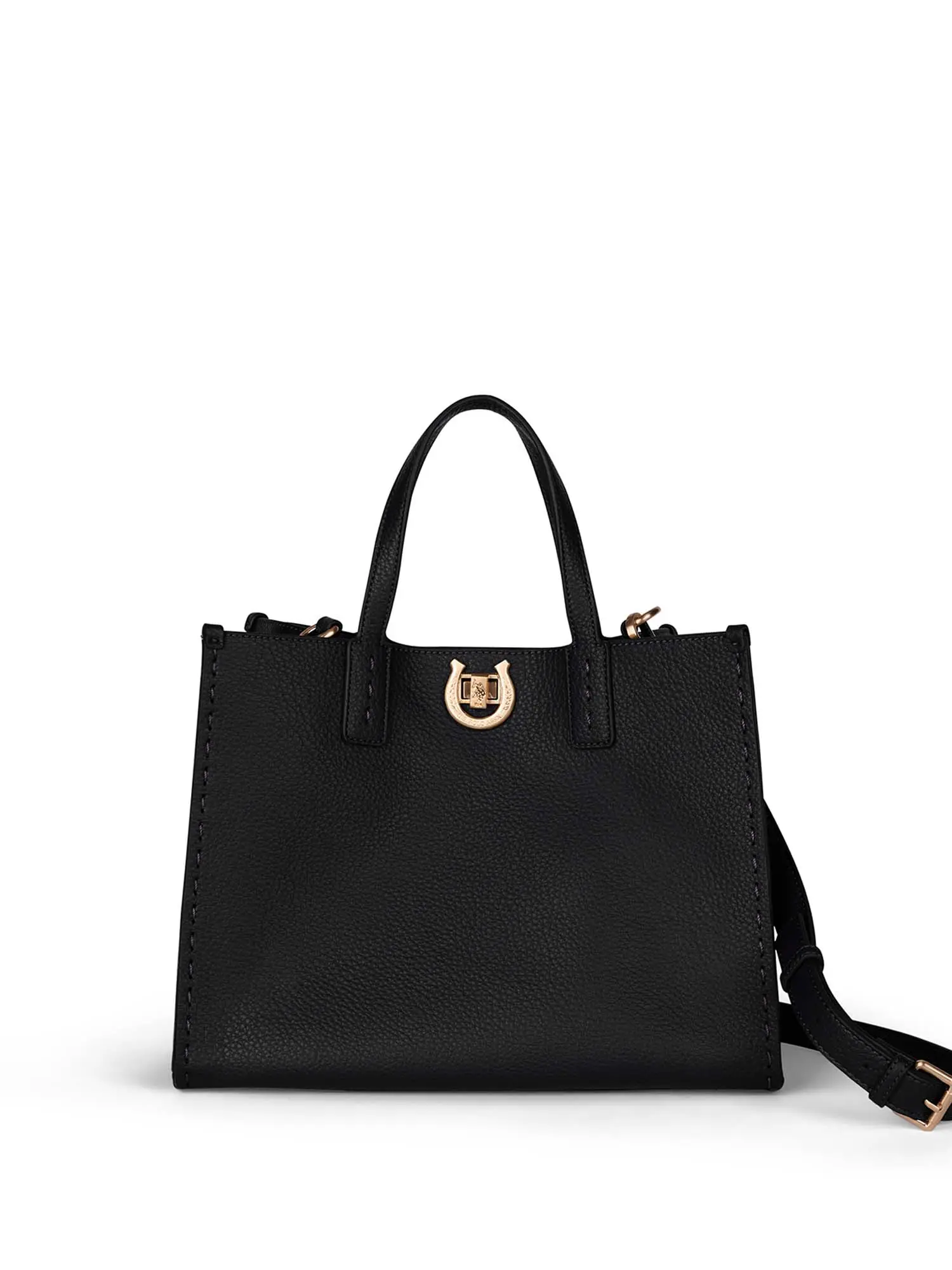 BORSA A MANO DONNA - US POLO ASSN. - BIU0M8869WVP - NERO, UNICA