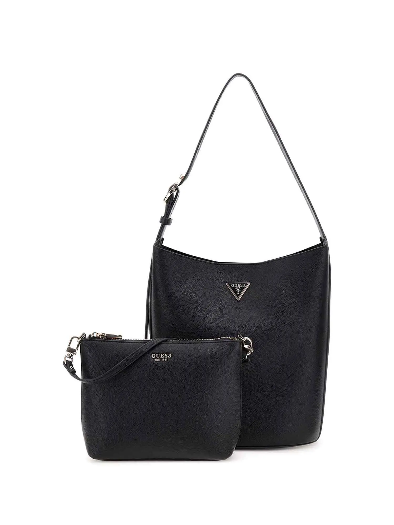 BORSA A SPALLA DONNA - GUESS - HWBG69 74040 - NERO, UNICA