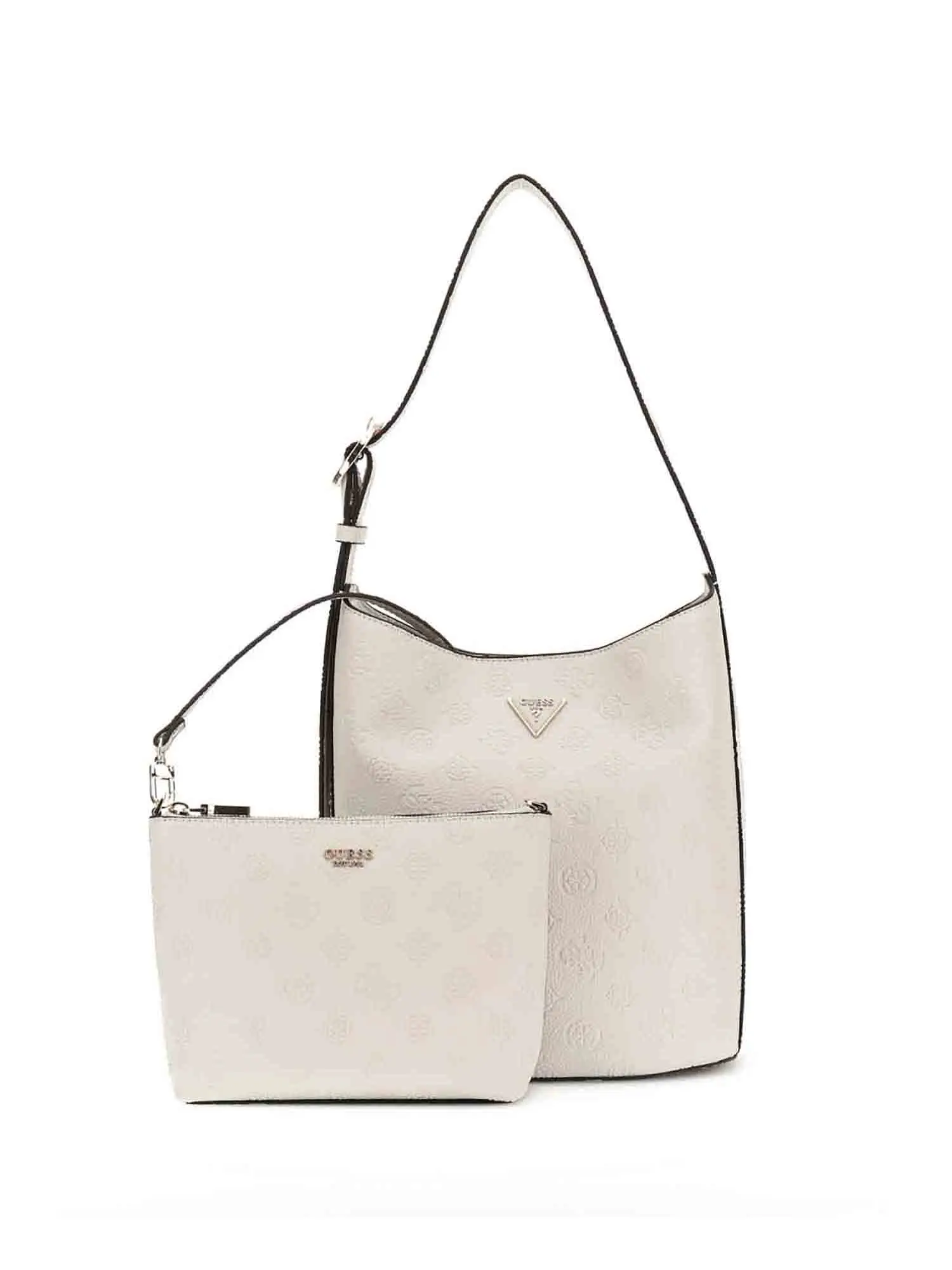 BORSA A SPALLA DONNA - GUESS - HWPD98 88040 - BIANCO, UNICA