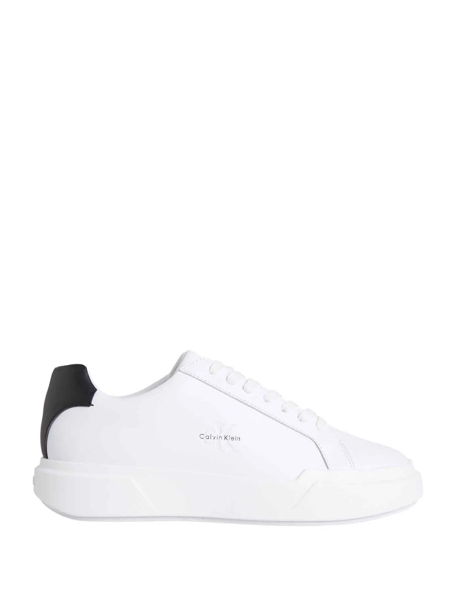 SNEAKERS UOMO - CALVIN KLEIN - YM0YM01344 - BIANCO/NERO, 45
