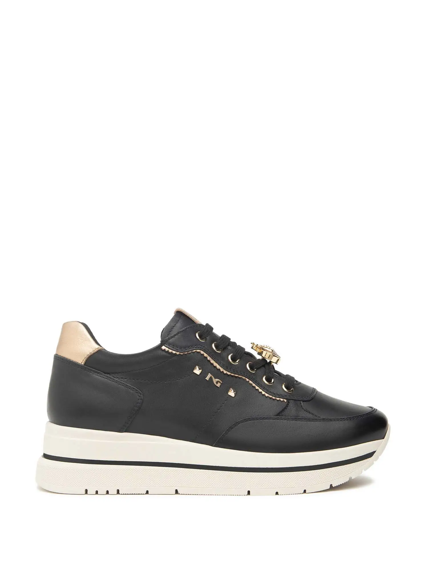 SNEAKERS DONNA - NERO GIARDINI - I514102D - NERO, 41