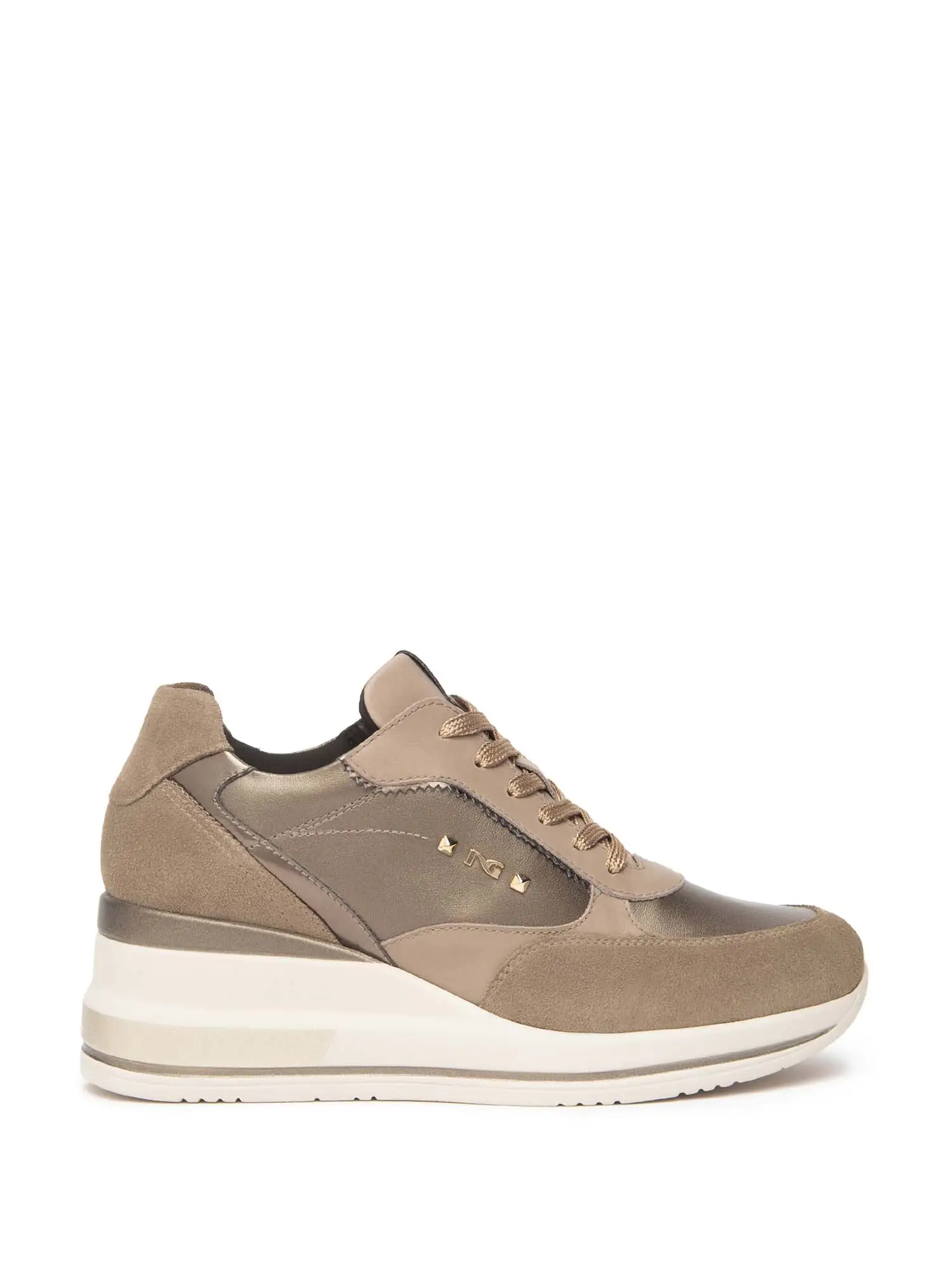 SNEAKERS DONNA - NERO GIARDINI - I514130D - BEIGE, 41