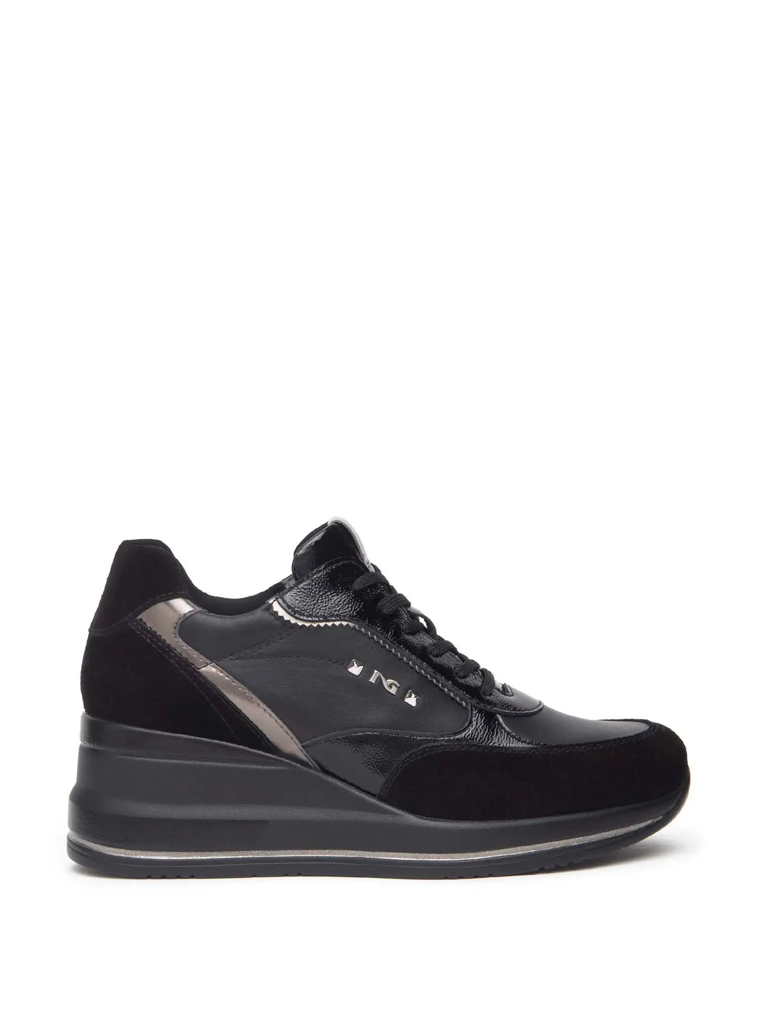 SNEAKERS DONNA - NERO GIARDINI - I514130D - NERO, 38