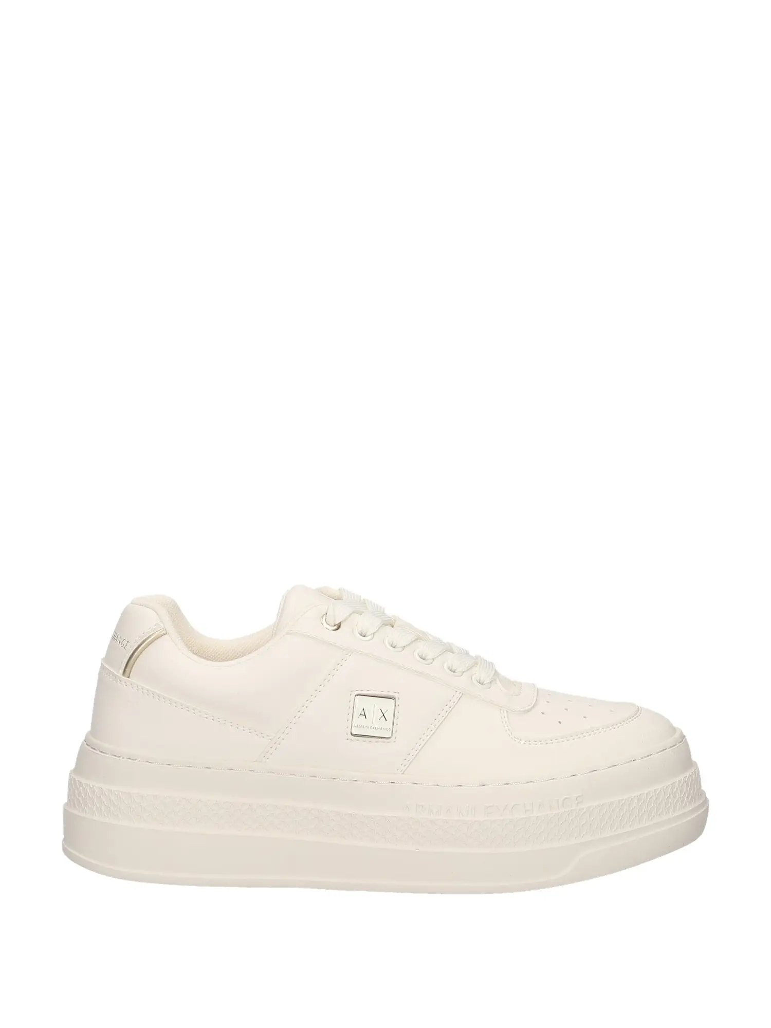 SNEAKERS DONNA - ARMANI EXCHANGE - XW001631 AF17351 - BIANCO/ORO, 39