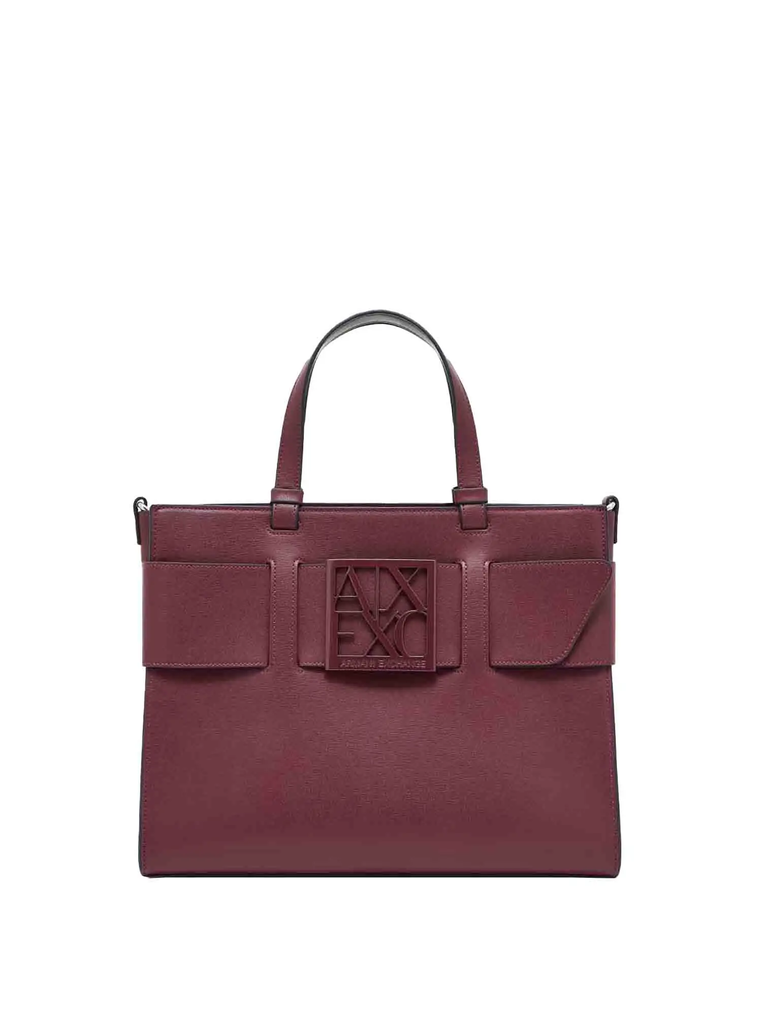 BORSA A SPALLA DONNA - ARMANI EXCHANGE - 942689 0A874 - BORDEAUX, UNICA