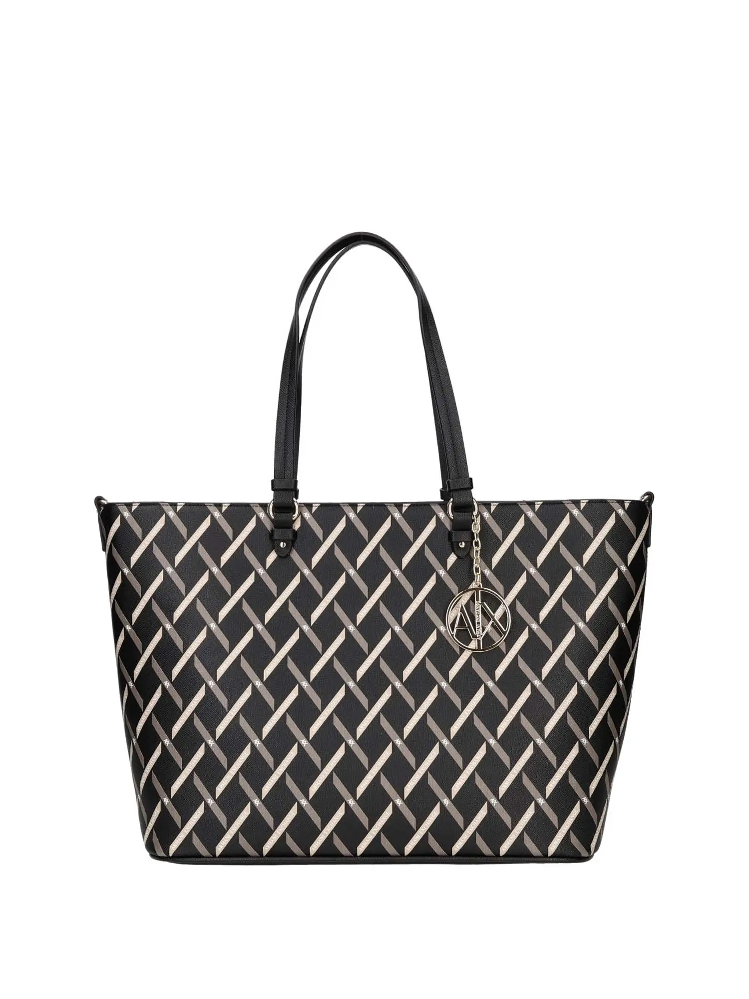 BORSA A SPALLA DONNA - ARMANI EXCHANGE - XW000926 AF17155 - NERO/NERO, UNICA