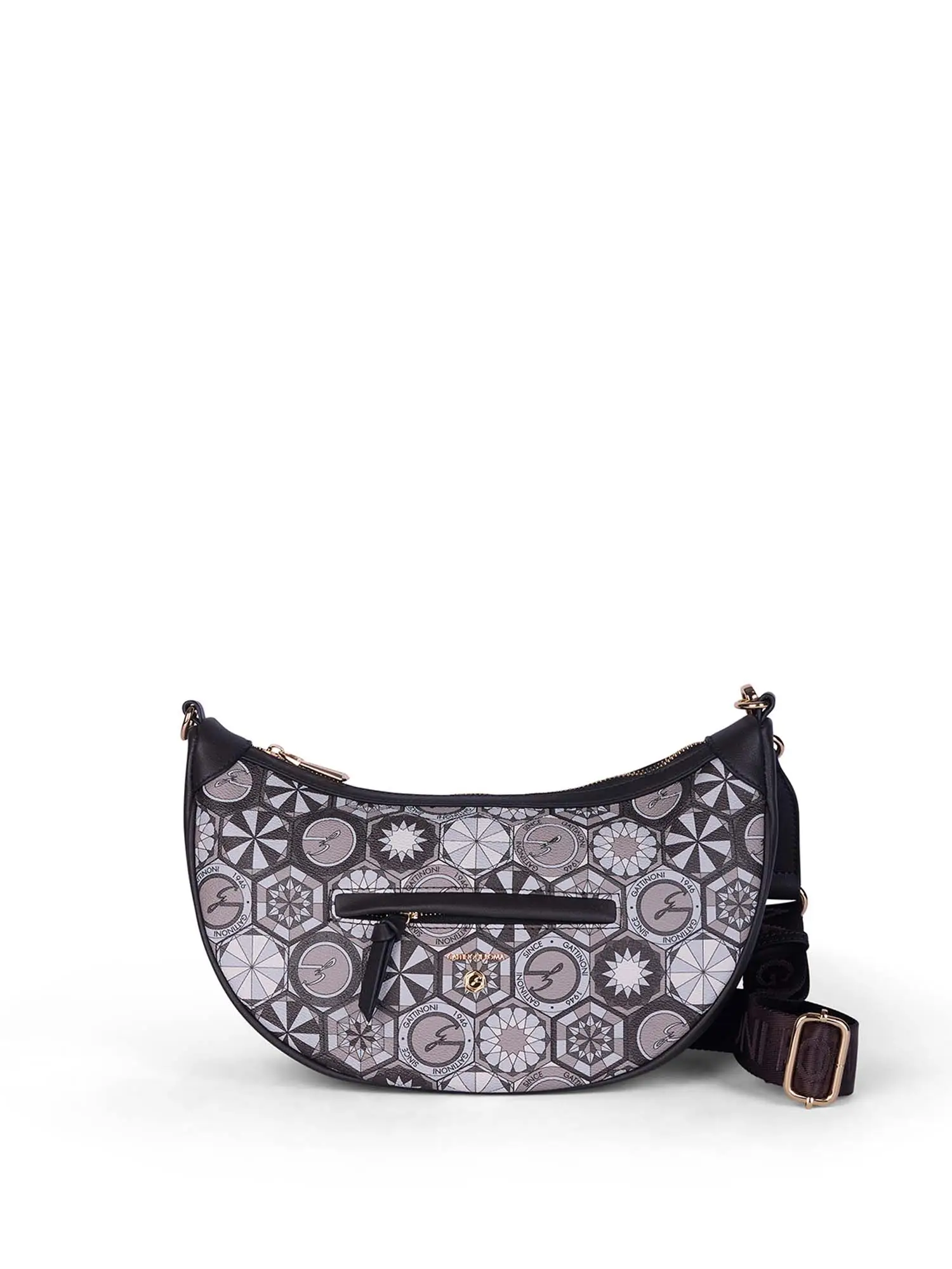 HOBO DONNA - GATTINONI ROMA - BENTD8619WZT - MARRONE, UNICA