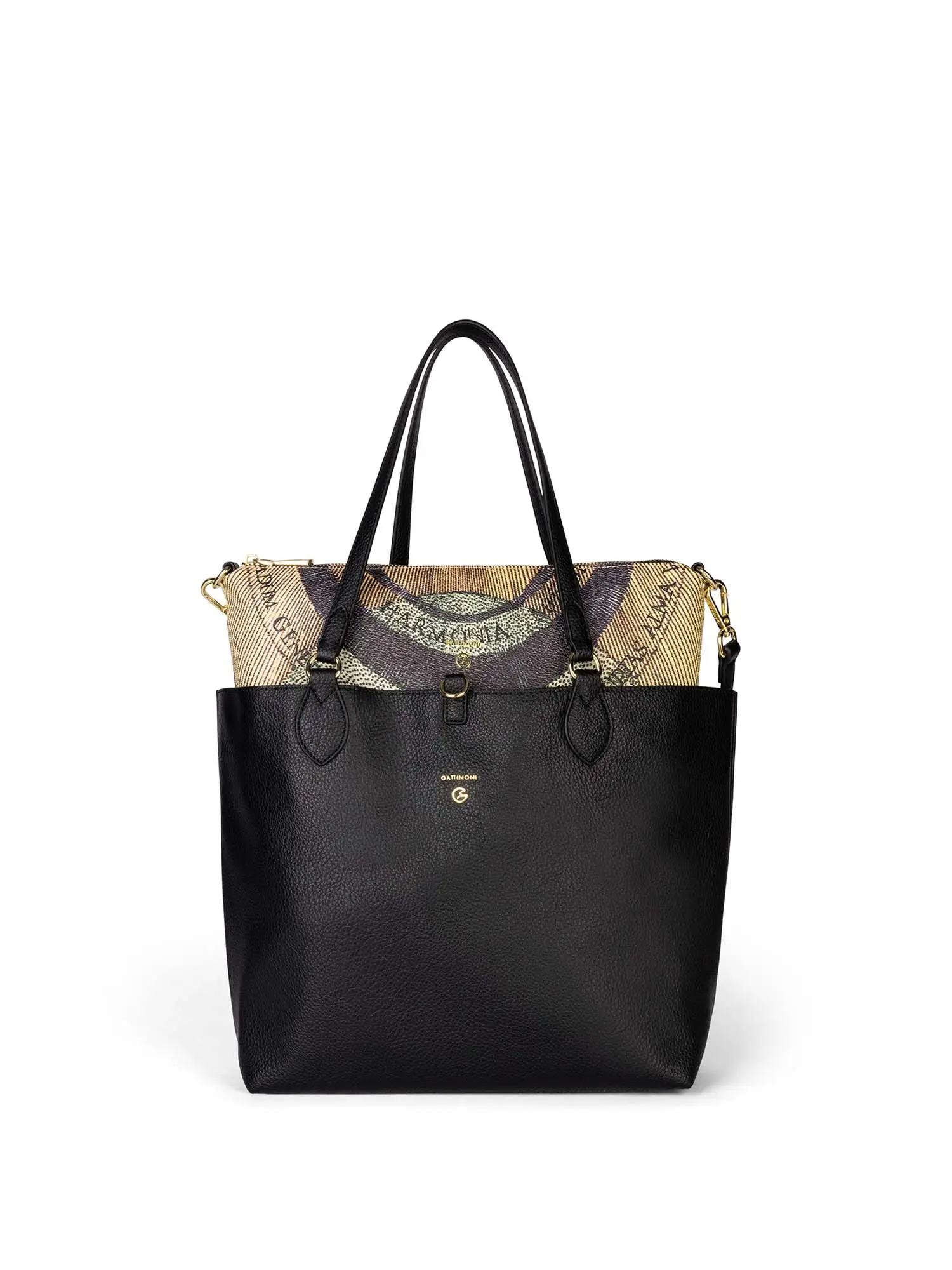 BORSA A MANO DONNA - GATTINONI - BIGP58171WVW - NERO/CLASSICO, UNICA