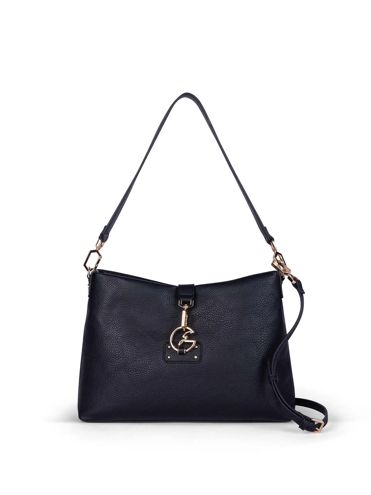 HOBO DONNA - GATTINONI ROMA - BINUR8680WVP - NERO, UNICA