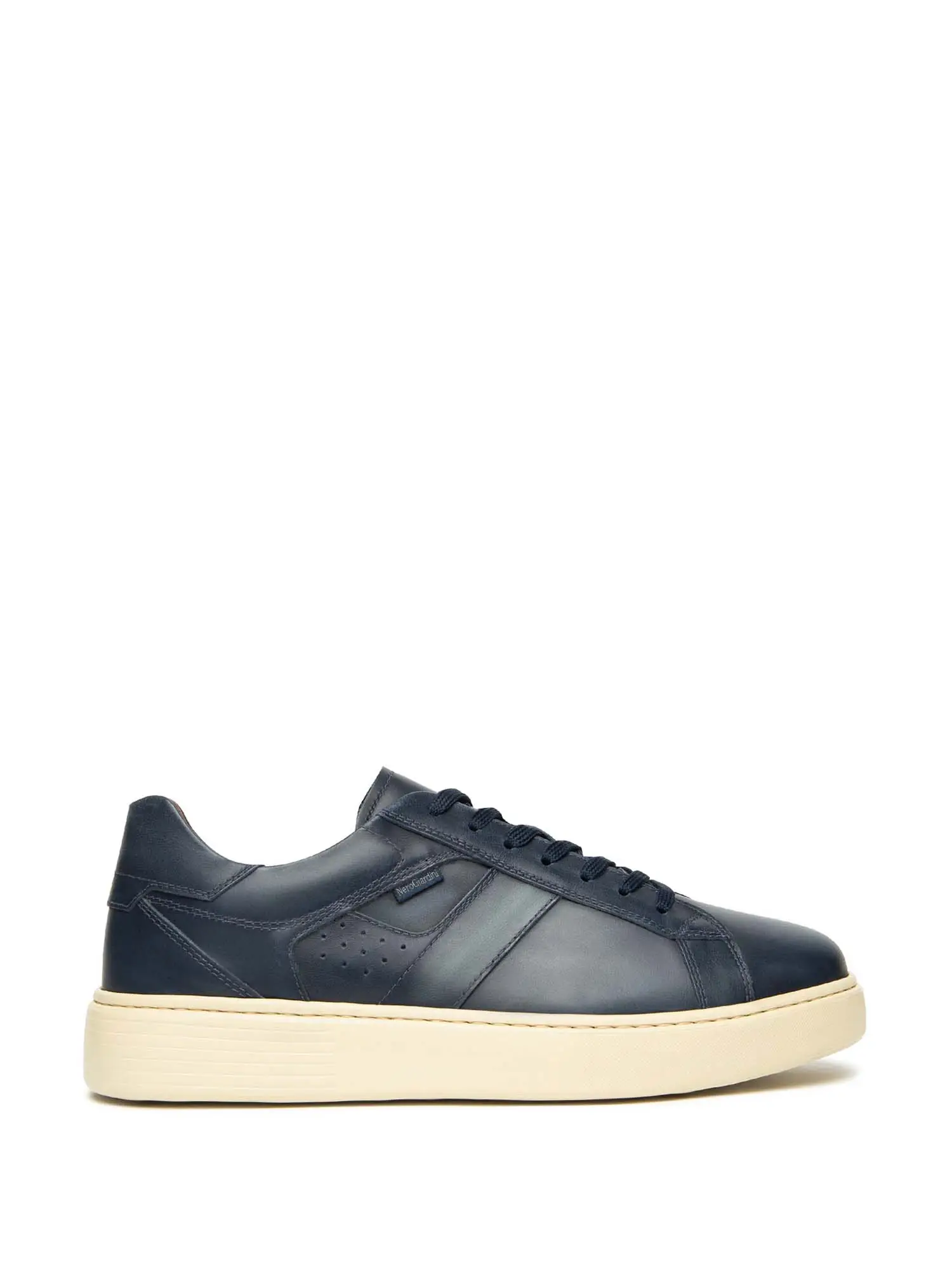 SNEAKERS UOMO - NERO GIARDINI - I500971U - BLU, 44
