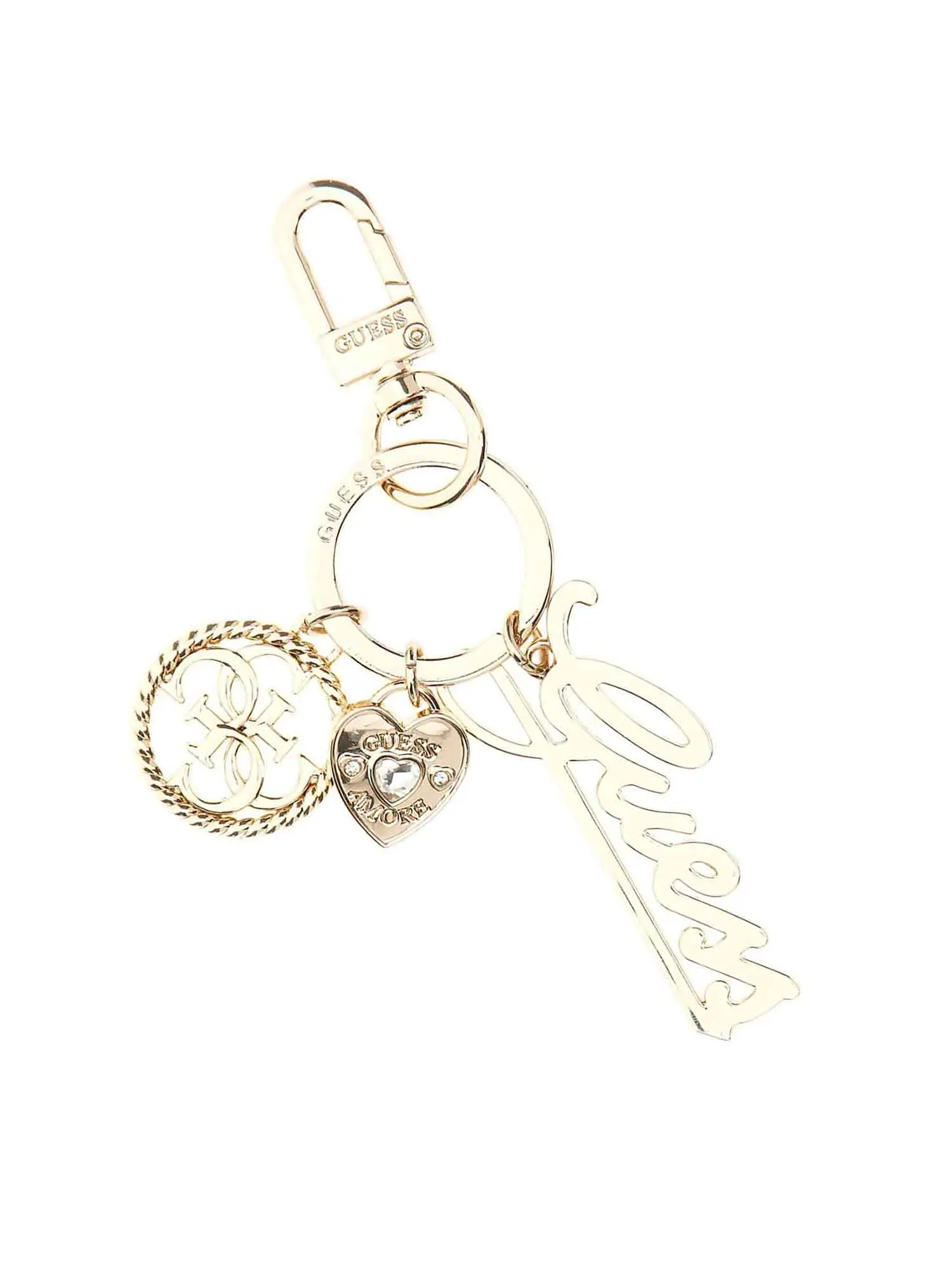 PORTACHIAVI DONNA - GUESS - RW1801 P5401 - ORO, UNICA