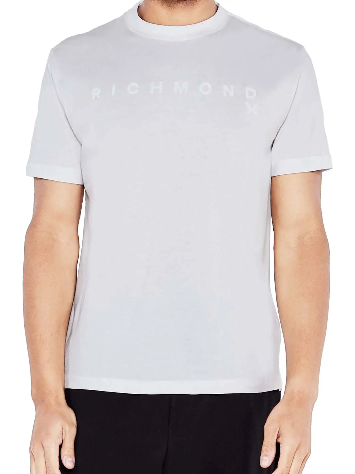 T-SHIRT UOMO - JOHN RICHMOND - UMA25046TS - BIANCO, XL