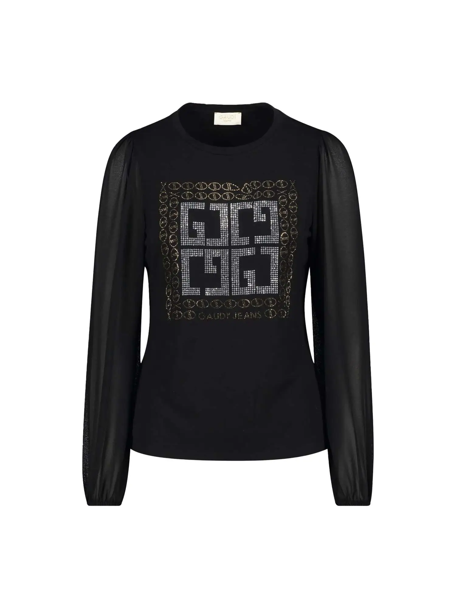 T-SHIRT DONNA - GAUDI JEANS - 521BD64030 - NERO, XXL