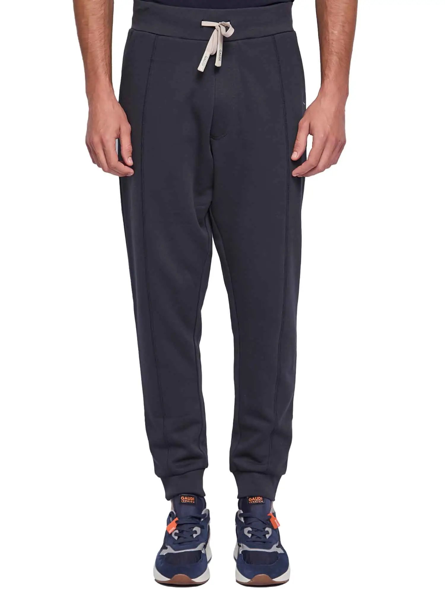 PANTALONE TUTA UOMO - GAUDI UOMO - 521GU24001 - BLU, S