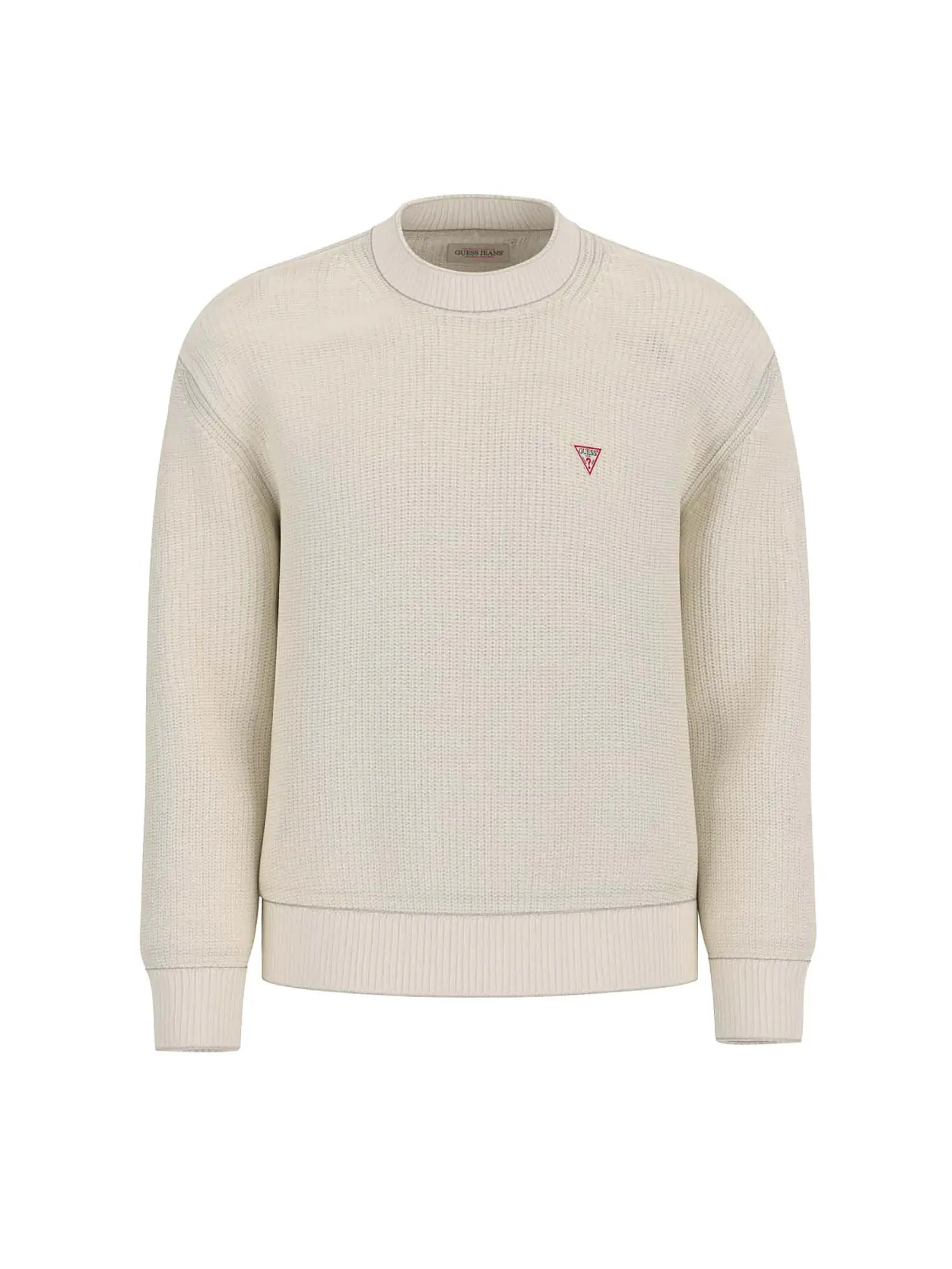 MAGLIONE UOMO - GUESS JEANS - M4BR30 Z3HM1 - BIANCO, M