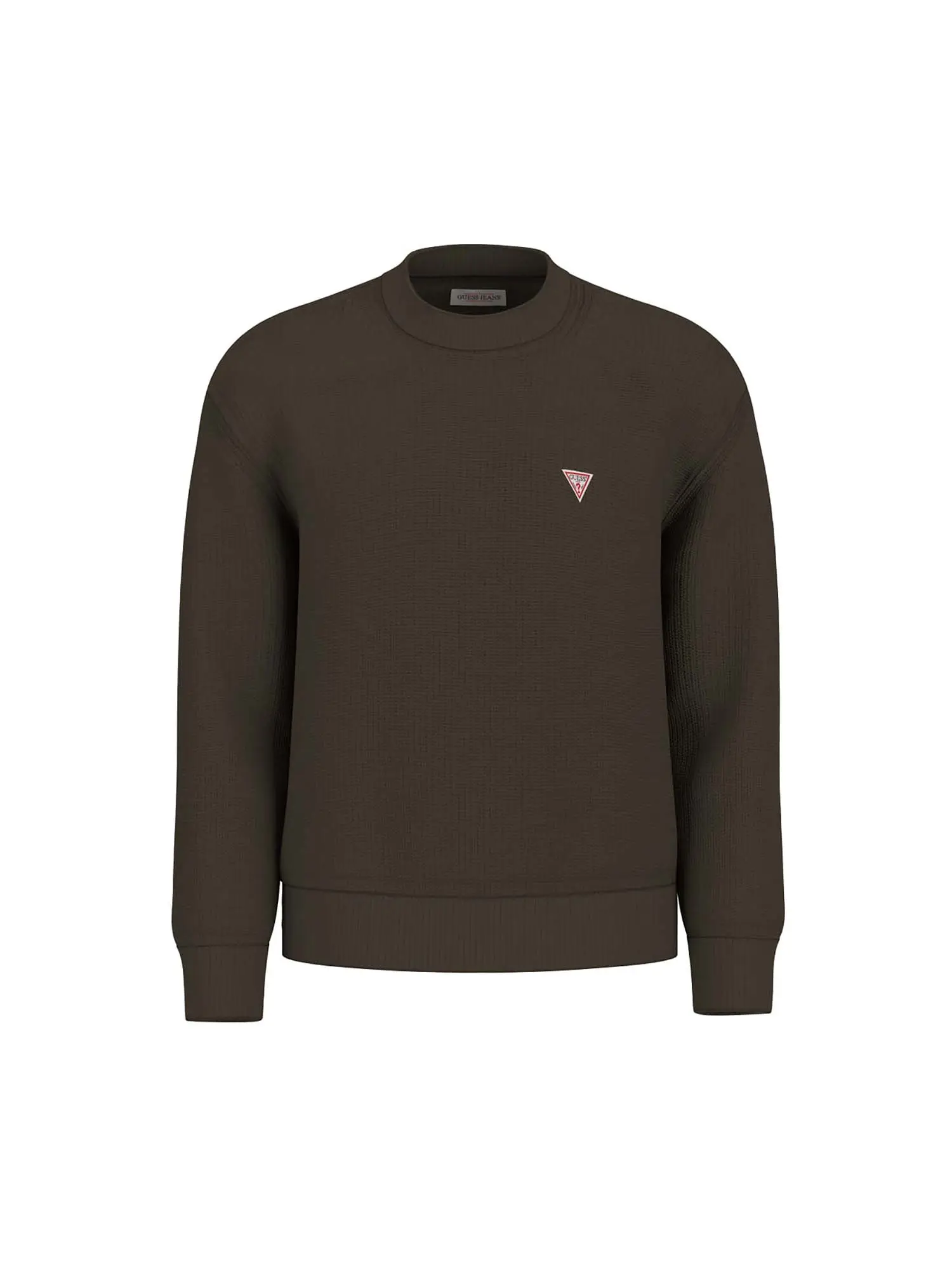 MAGLIONE UOMO - GUESS JEANS - M4BR30 Z3HM1 - MARRONE, L