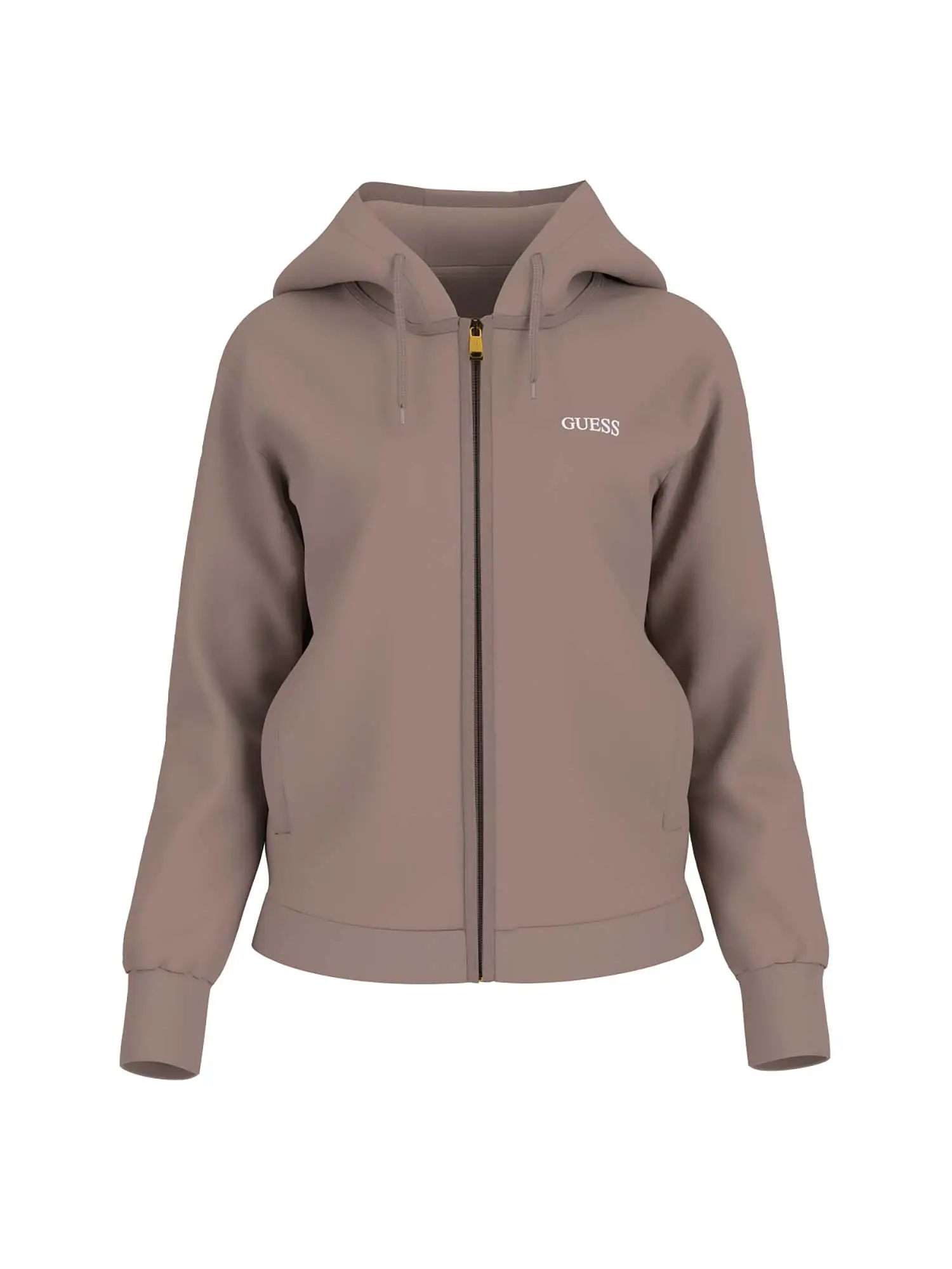 FELPA DONNA - GUESS UNDERWEAR - O5RQ01 KCO31 - BEIGE, L