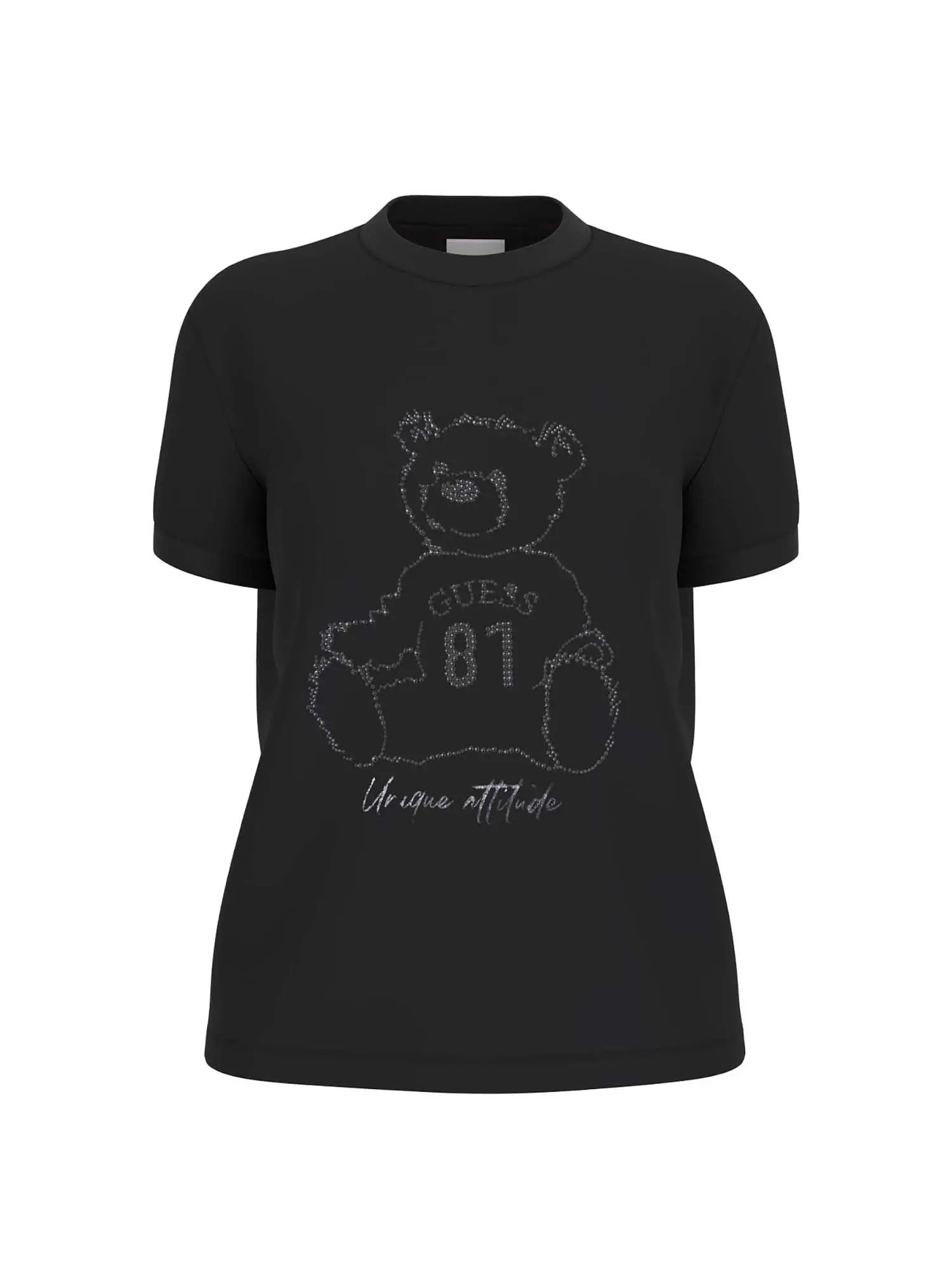 T-SHIRT DONNA - GUESS ATHLEISURE - V5BI16 K8FQ4 - NERO, S