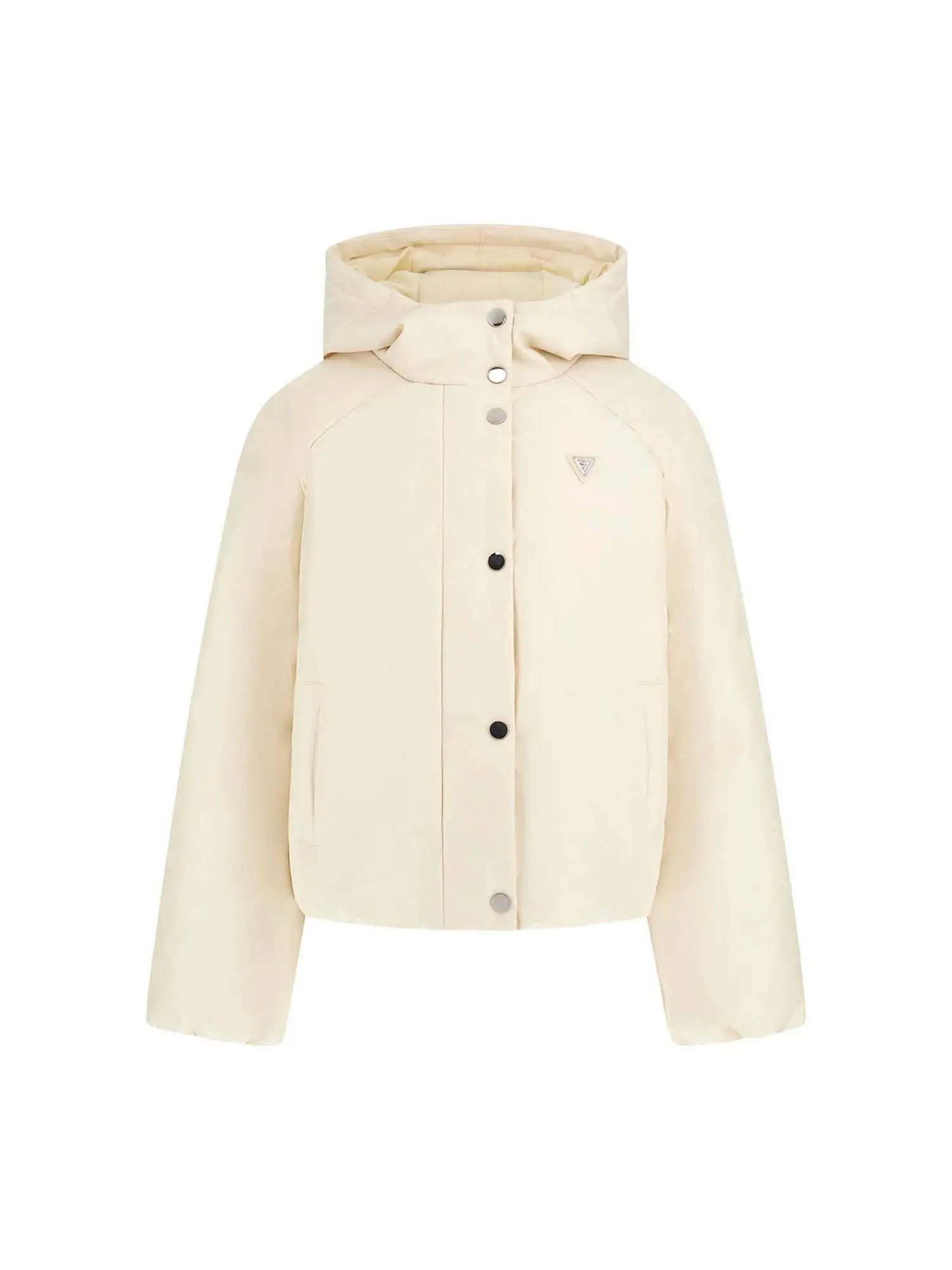 GIUBBOTTO DONNA - GUESS ATHLEISURE - V5BL07 WGLW2 - BIANCO, M