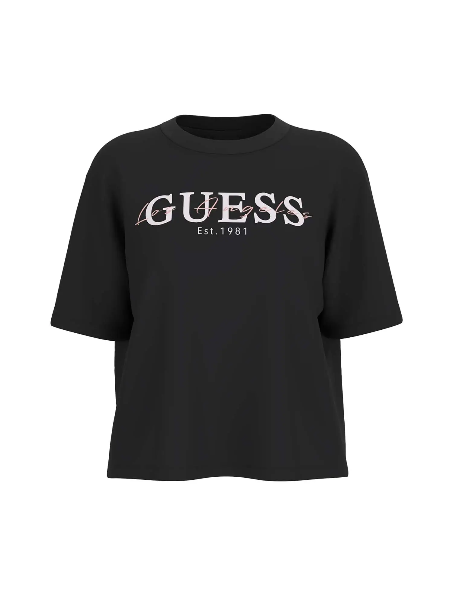 T-SHIRT DONNA - GUESS ATHLEISURE - V5YI02 I3Z14 - NERO, M