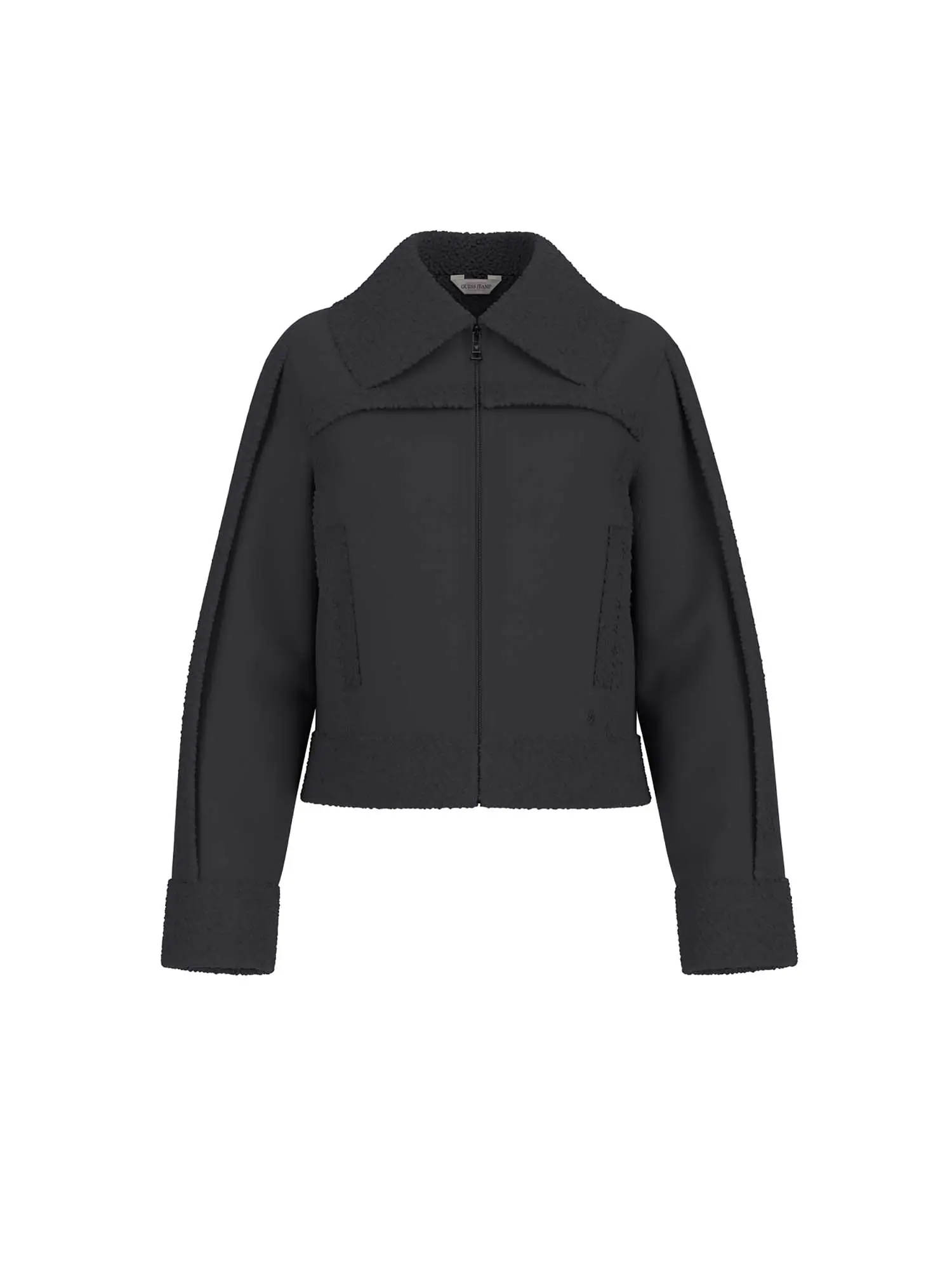 GIACCA DONNA - GUESS JEANS - W5BL13 W1862 - NERO, L