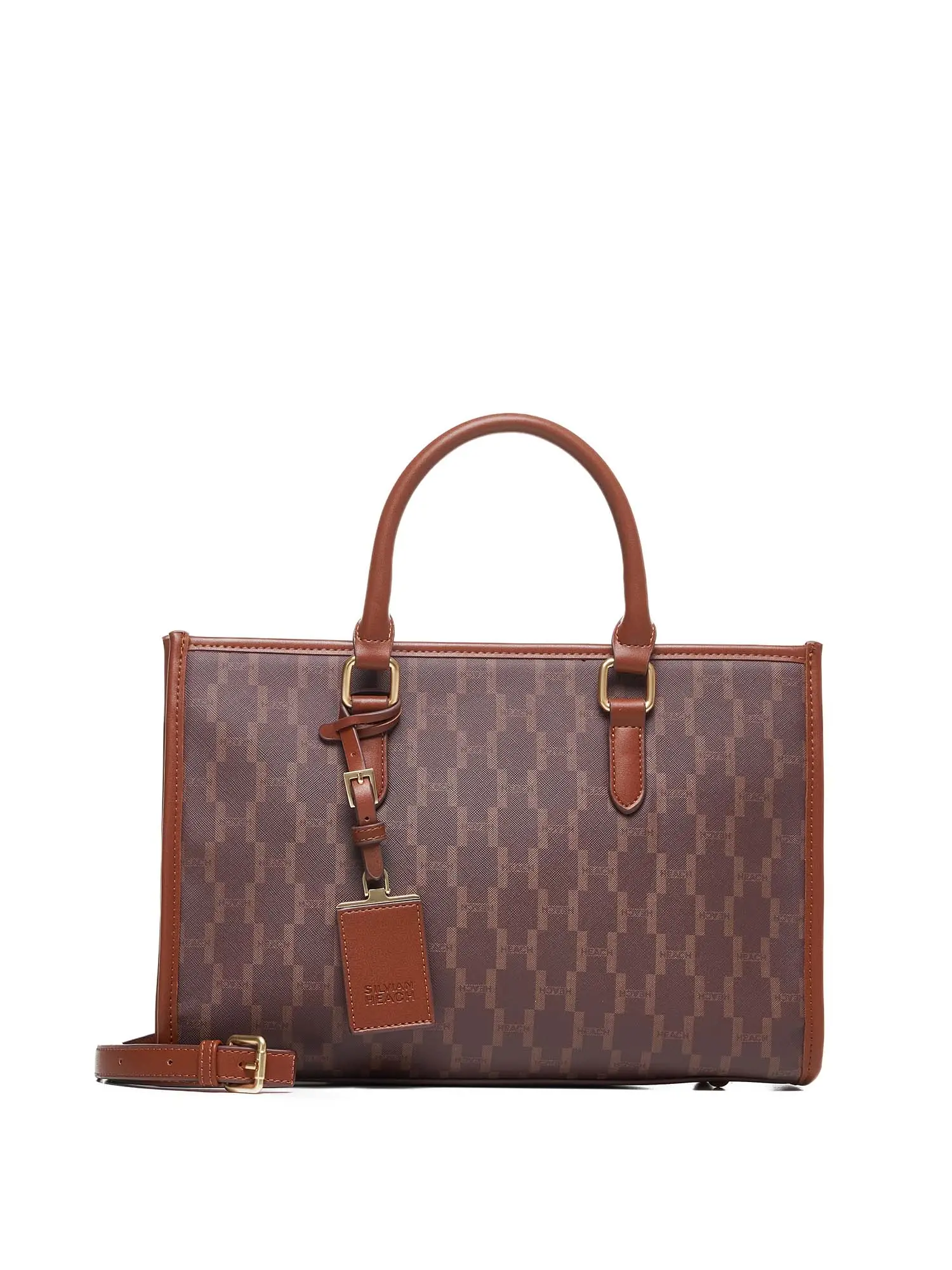 BORSA A SPALLA DONNA - SILVIAN HEACH - RCA25013BO - MARRONE, UNICA