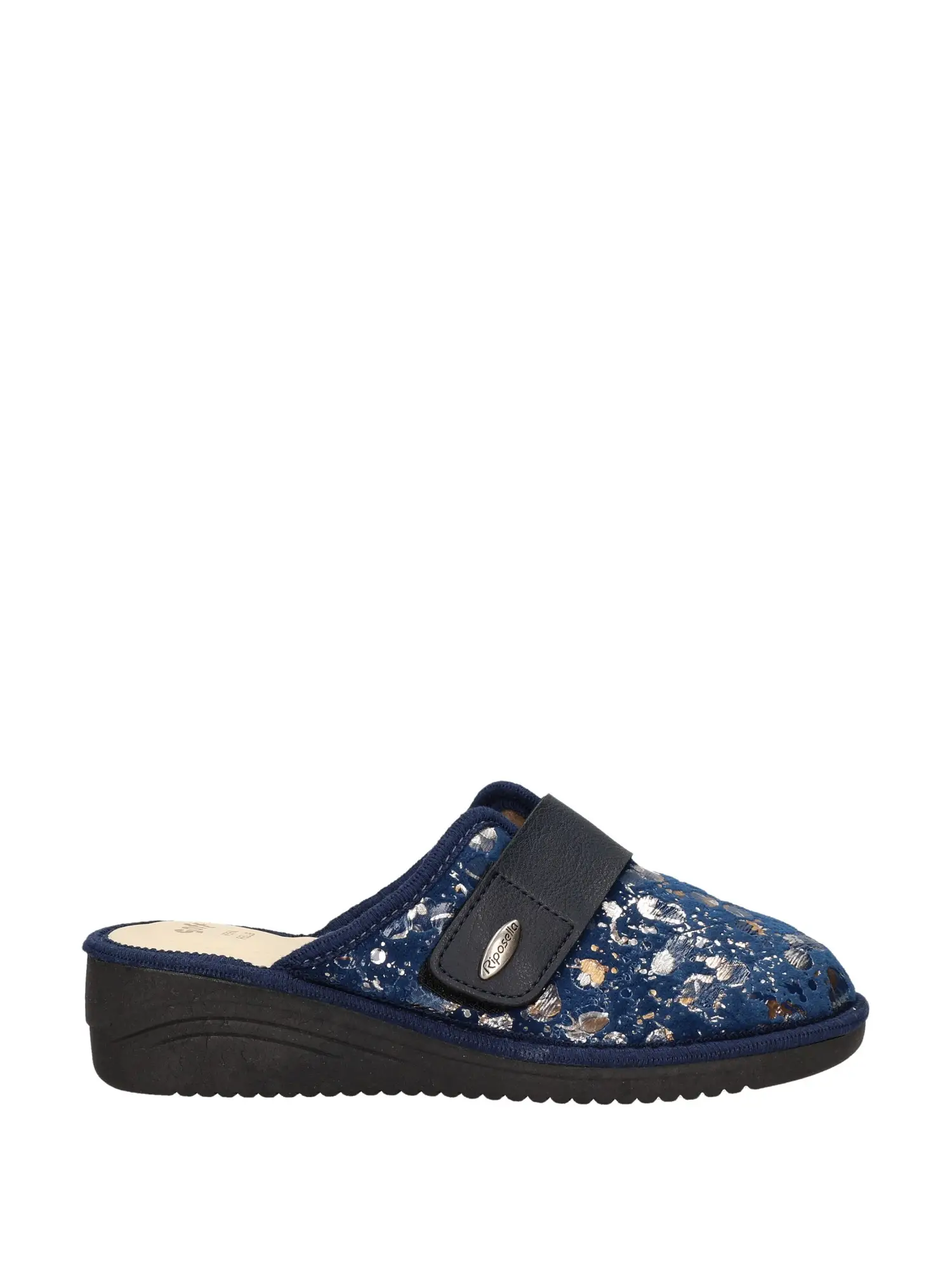 CIABATTA DONNA - RIPOSELLA - STELLA I WB00BX - BLU, 37