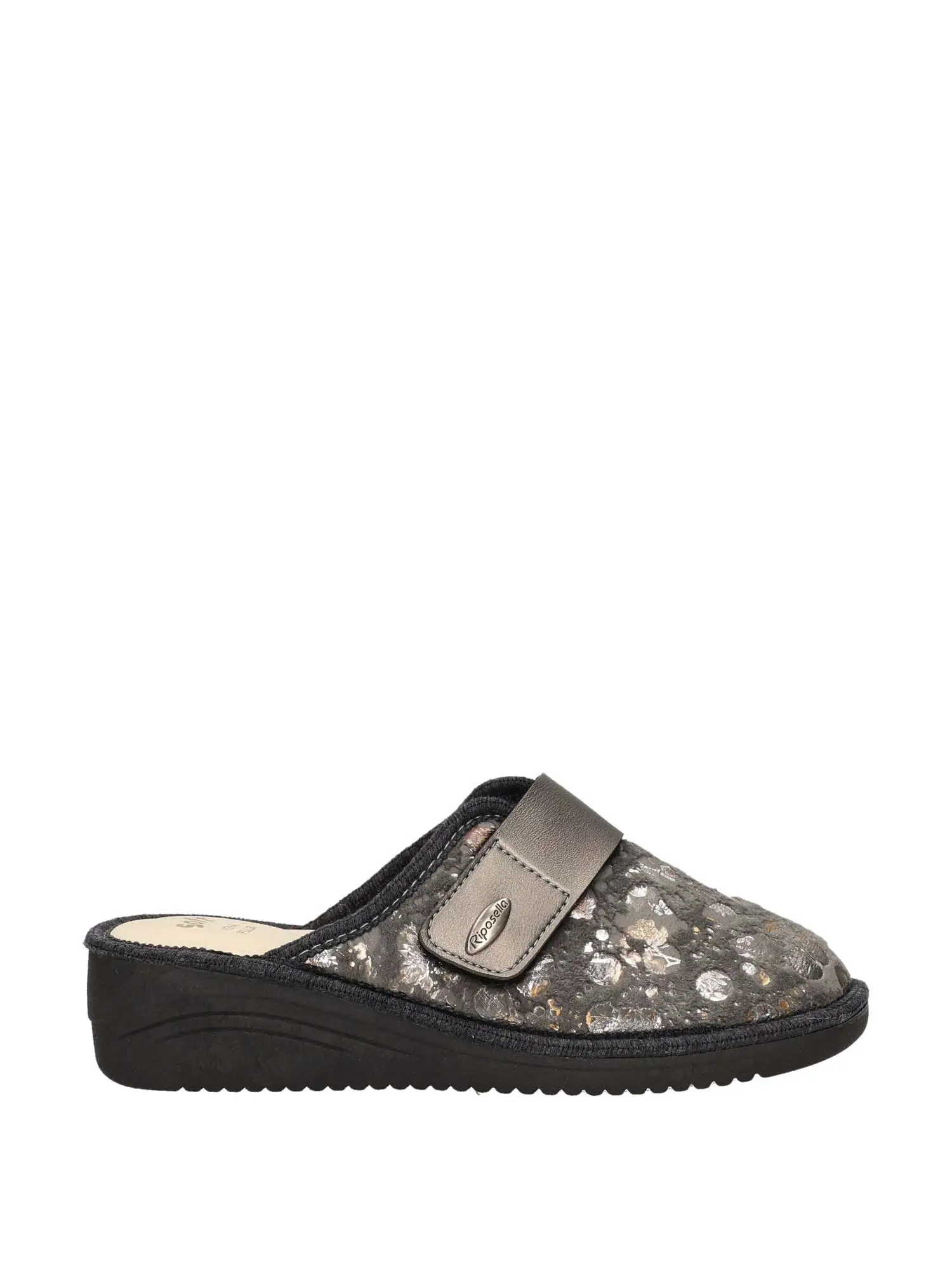 CIABATTA DONNA - RIPOSELLA - STELLA I WB00BX - GRIGIO, 38