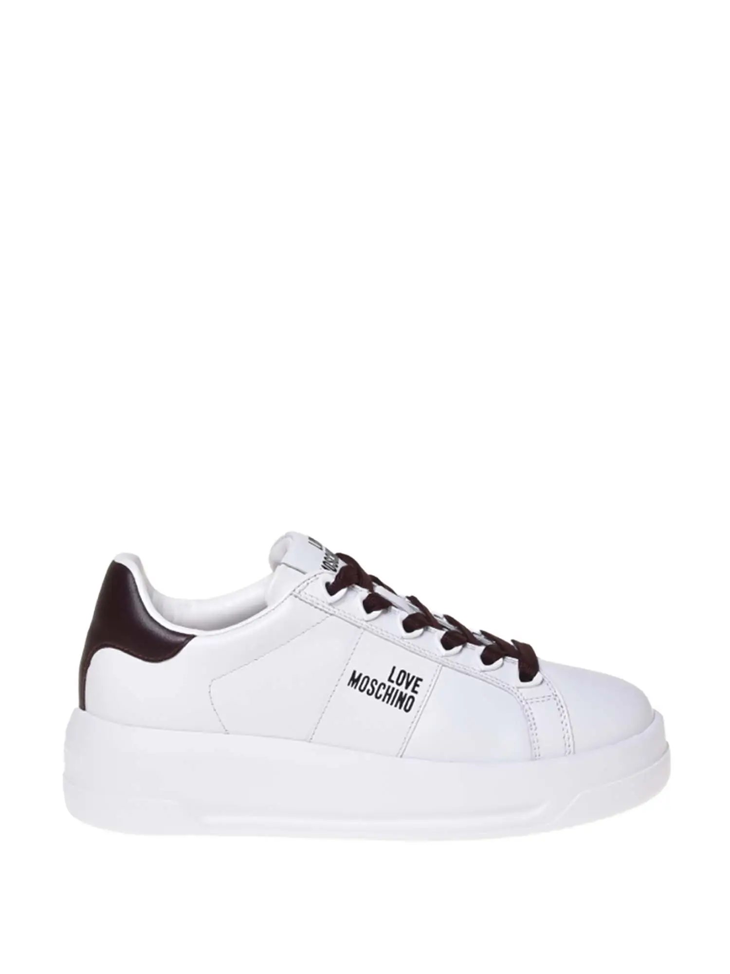 SNEAKERS DONNA - LOVE MOSCHINO - JA15315G0NIA1 - BIANCO/BORDEAUX, 39